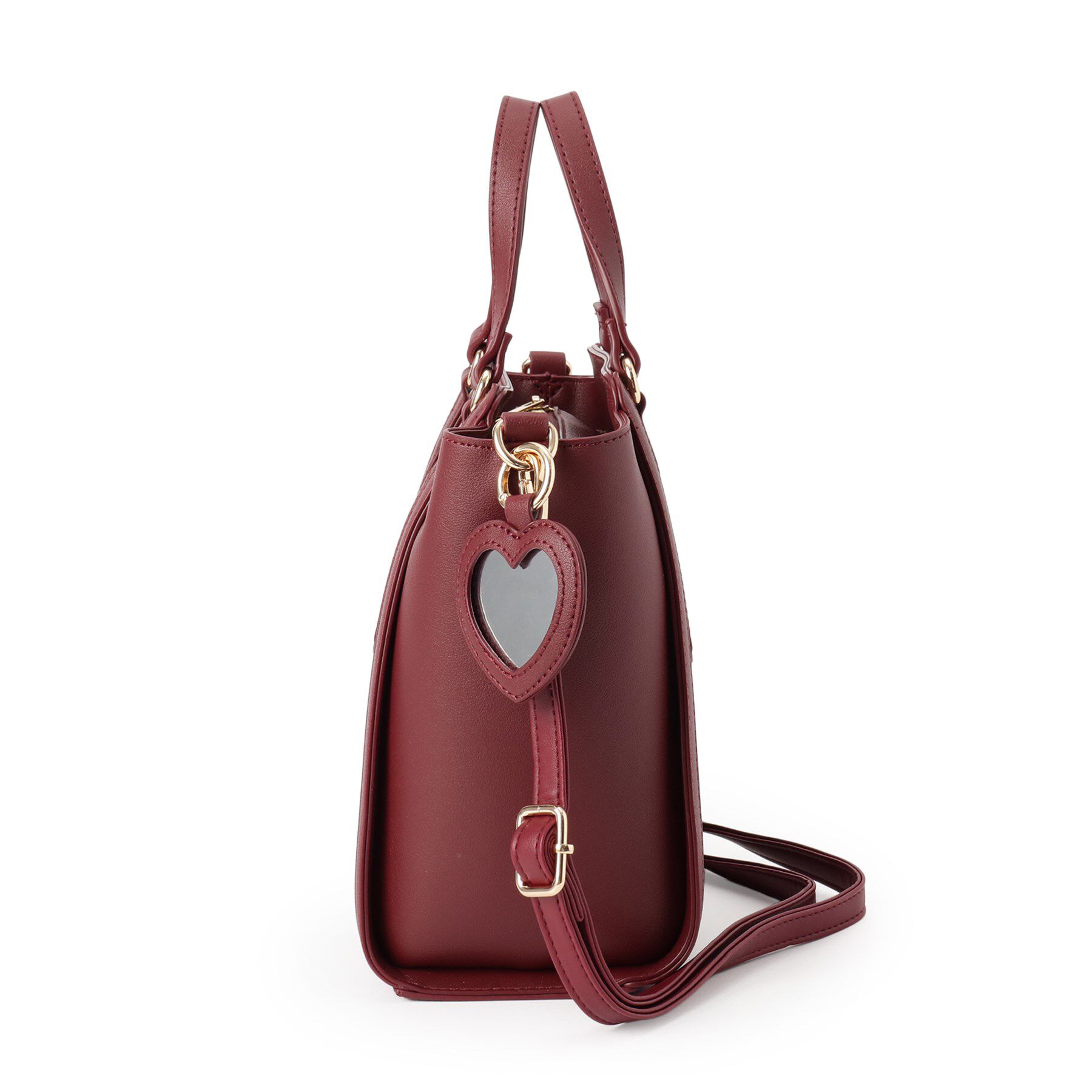 ITS&rsquo;DEMO「ミラーチャーム付き2WAYトート」|ハンドバッグ|