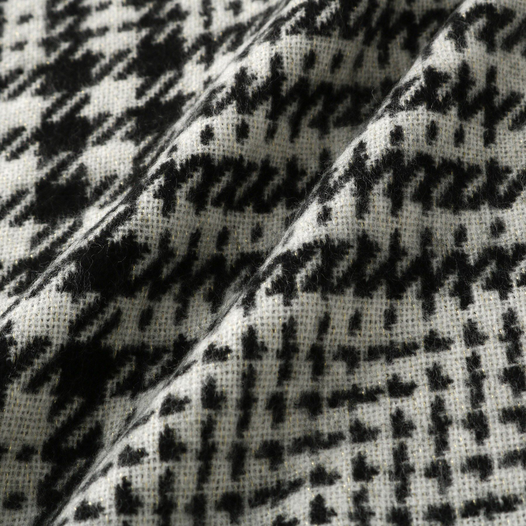 ITS&rsquo;DEMO「【手洗い可】ラメチェック切替ストール」|ストール|