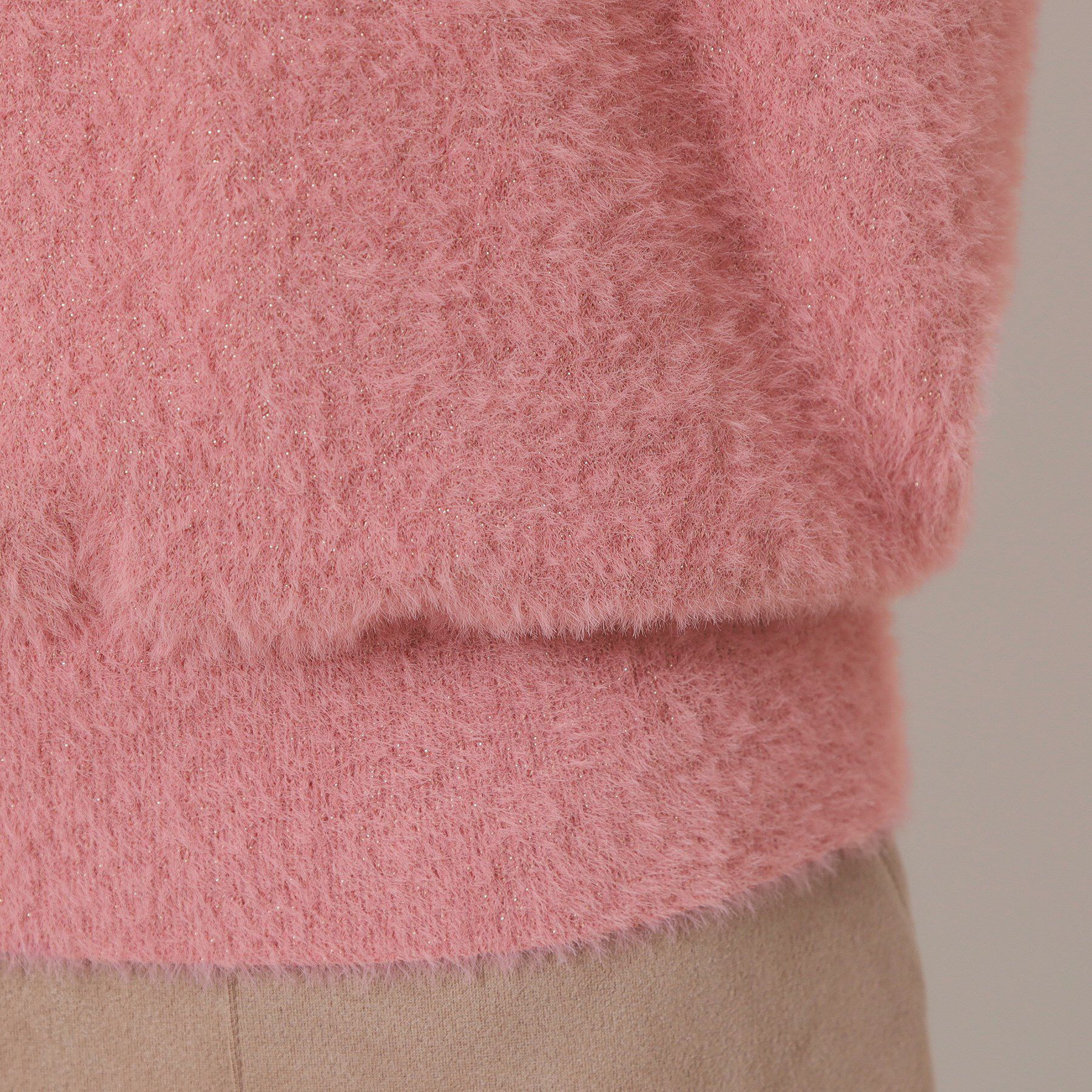 ITS&rsquo;DEMO「【手洗い可】ラメフェザーヤーンニット」|ニット・セーター|