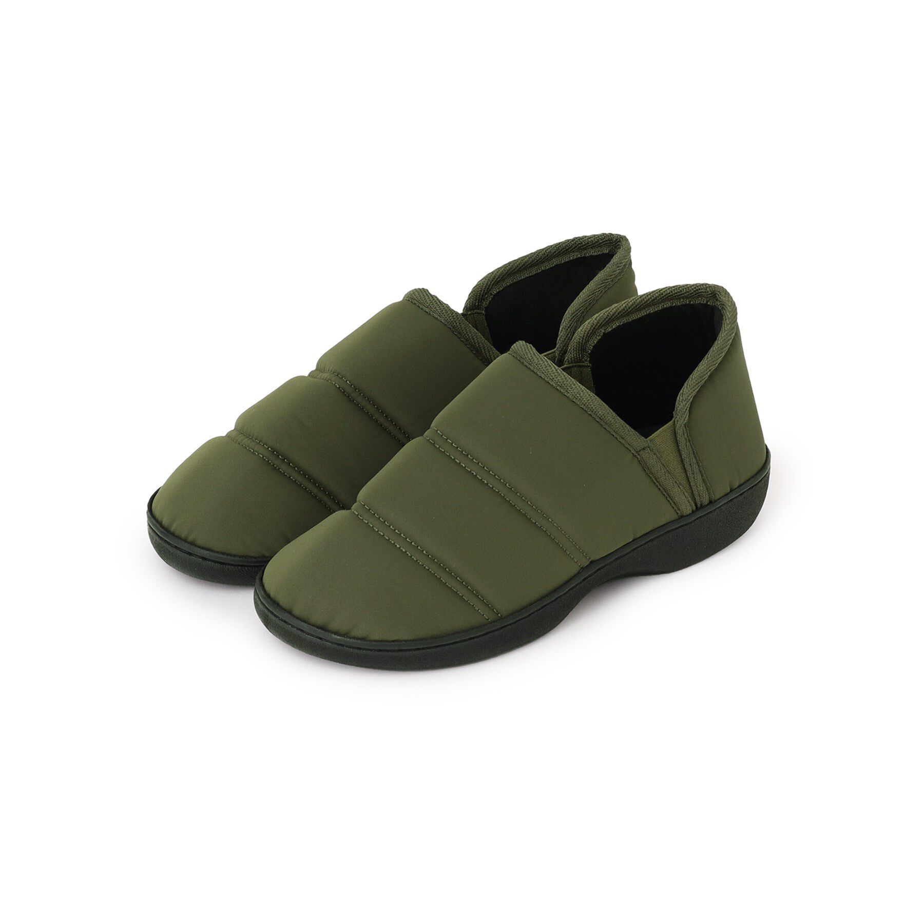 ITS&rsquo;DEMO「【2WAY】キルトモックシューズ」|その他|カーキ(027)