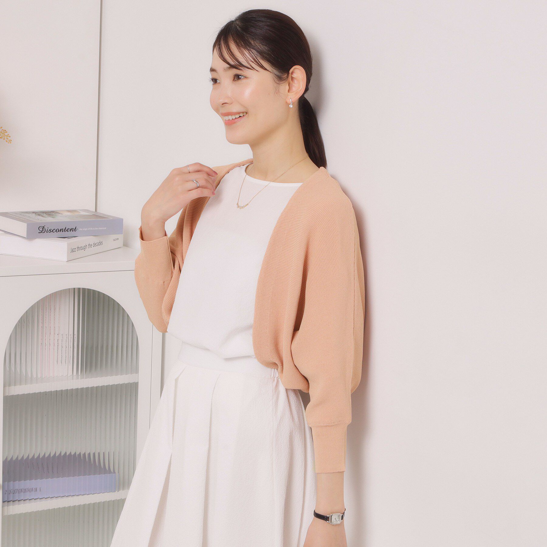 ITS&rsquo;DEMO「【UVケア／毛玉防止／手洗い可】ニットボレロ」|カーディガン|