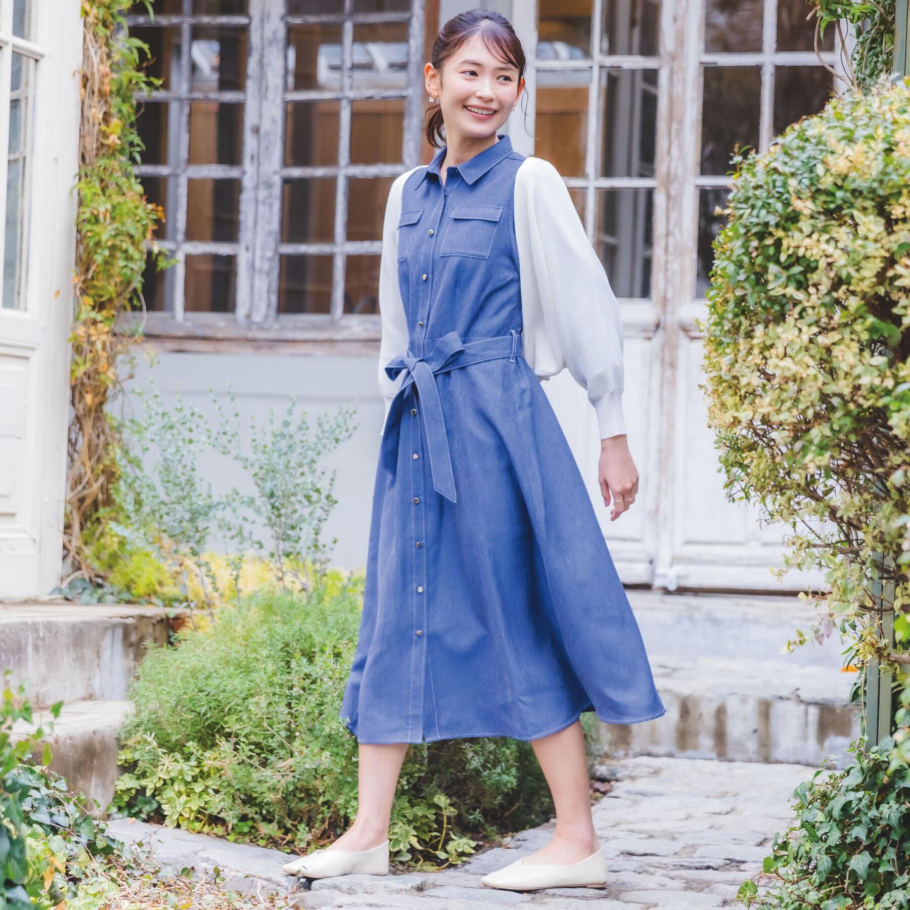 ITS&rsquo;DEMO「【UVケア／毛玉防止／手洗い可】ニットボレロ」|カーディガン|