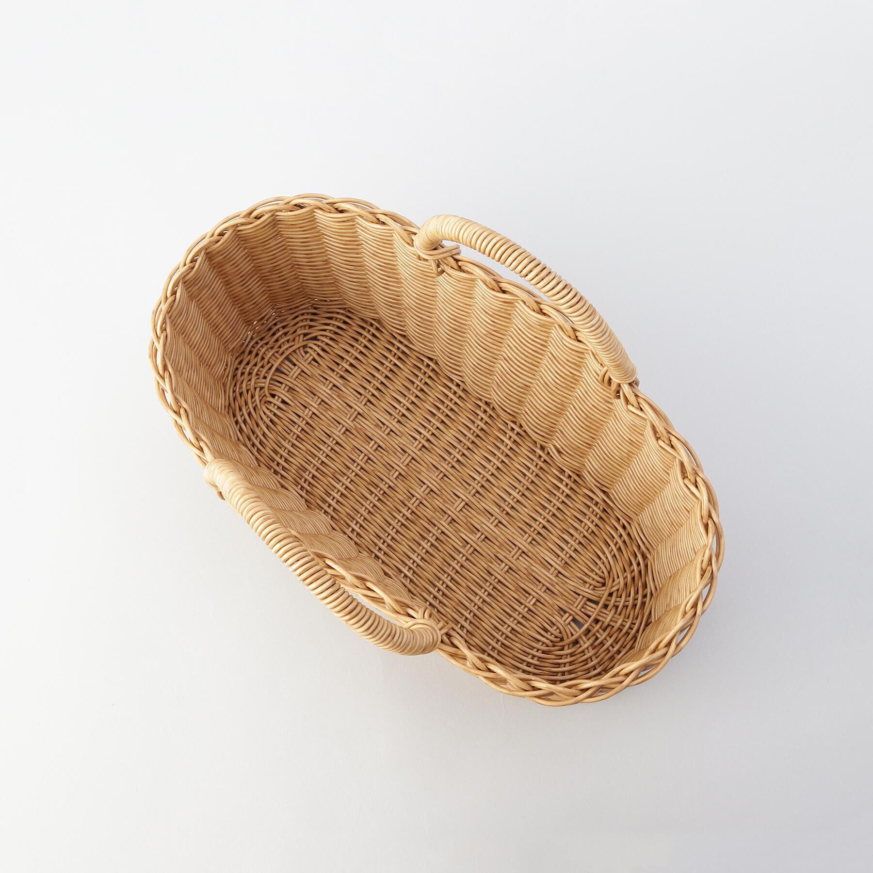 212 KITCHEN STORE「ナイール オーバルハンドルバスケット Ｌ」|食器・キッチングッズ|