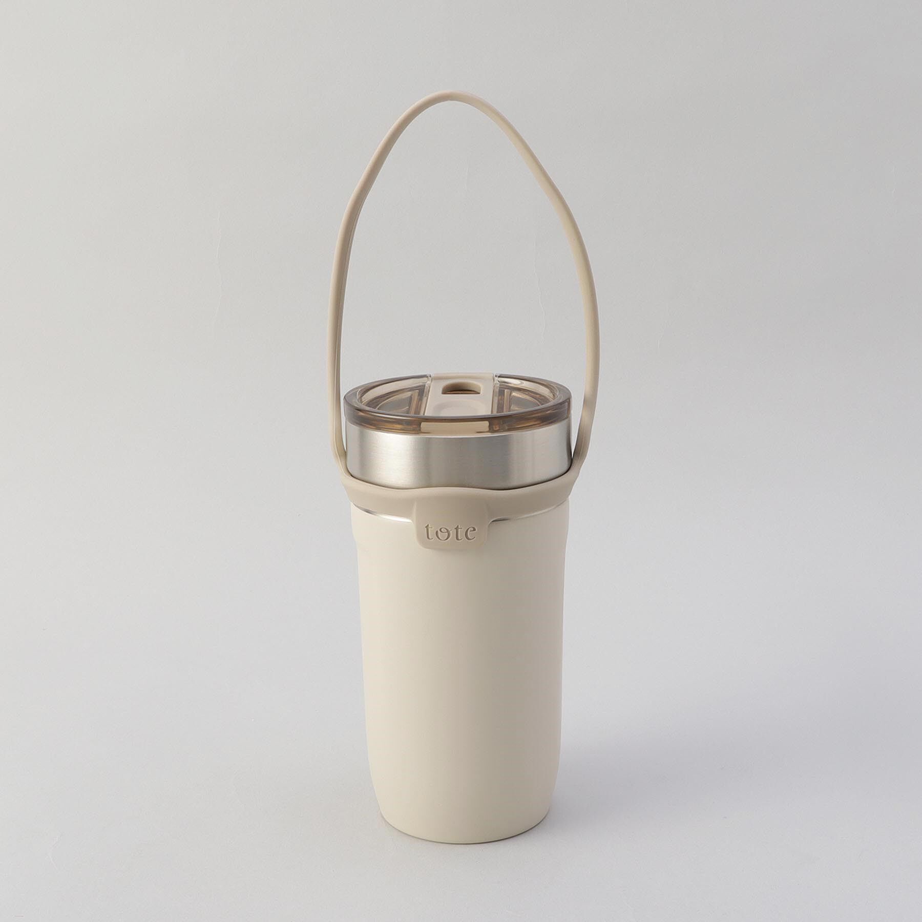 212 KITCHEN STORE「ストロー付3wayタンブラー520ml アイボリー」|食器・キッチングッズ|