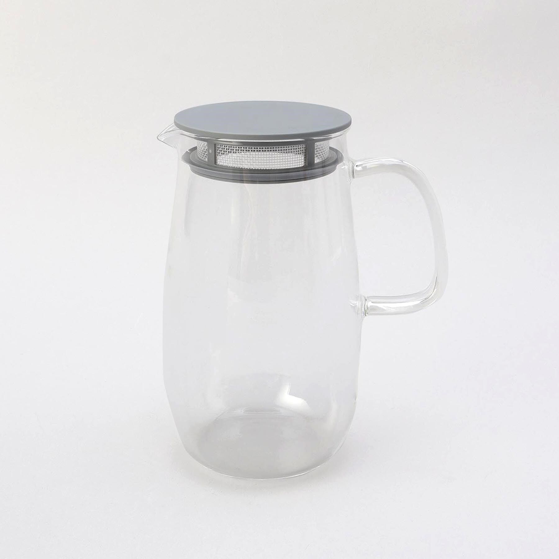 212 KITCHEN STORE「レンジでかんたん麦茶ポットむぎちゃん GY ＜HARIO  ハリオ＞」|グラス・マグカップ|