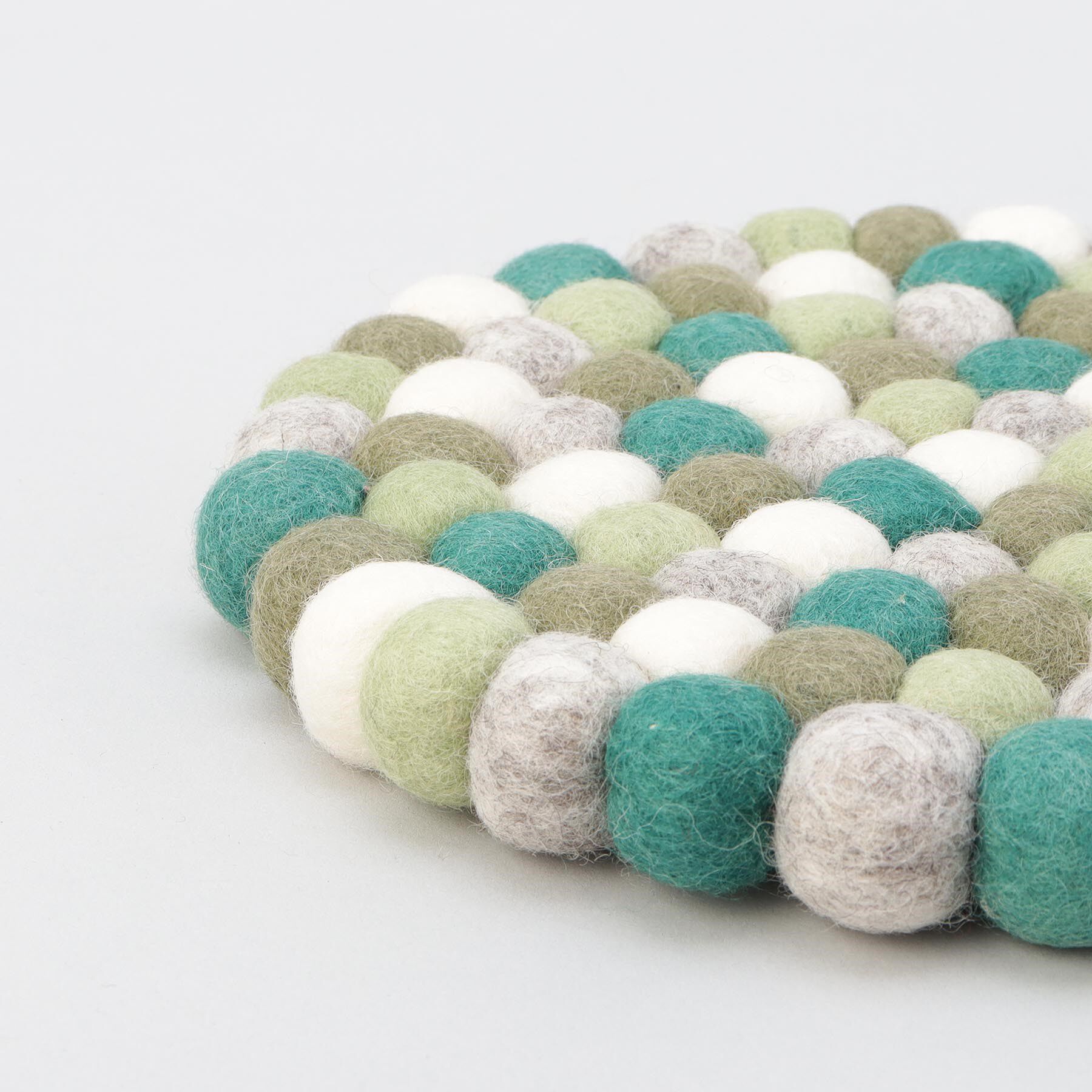 212 KITCHEN STORE「ポコポコラウンド 鍋敷き 21cm　GR」|食器・キッチングッズ|