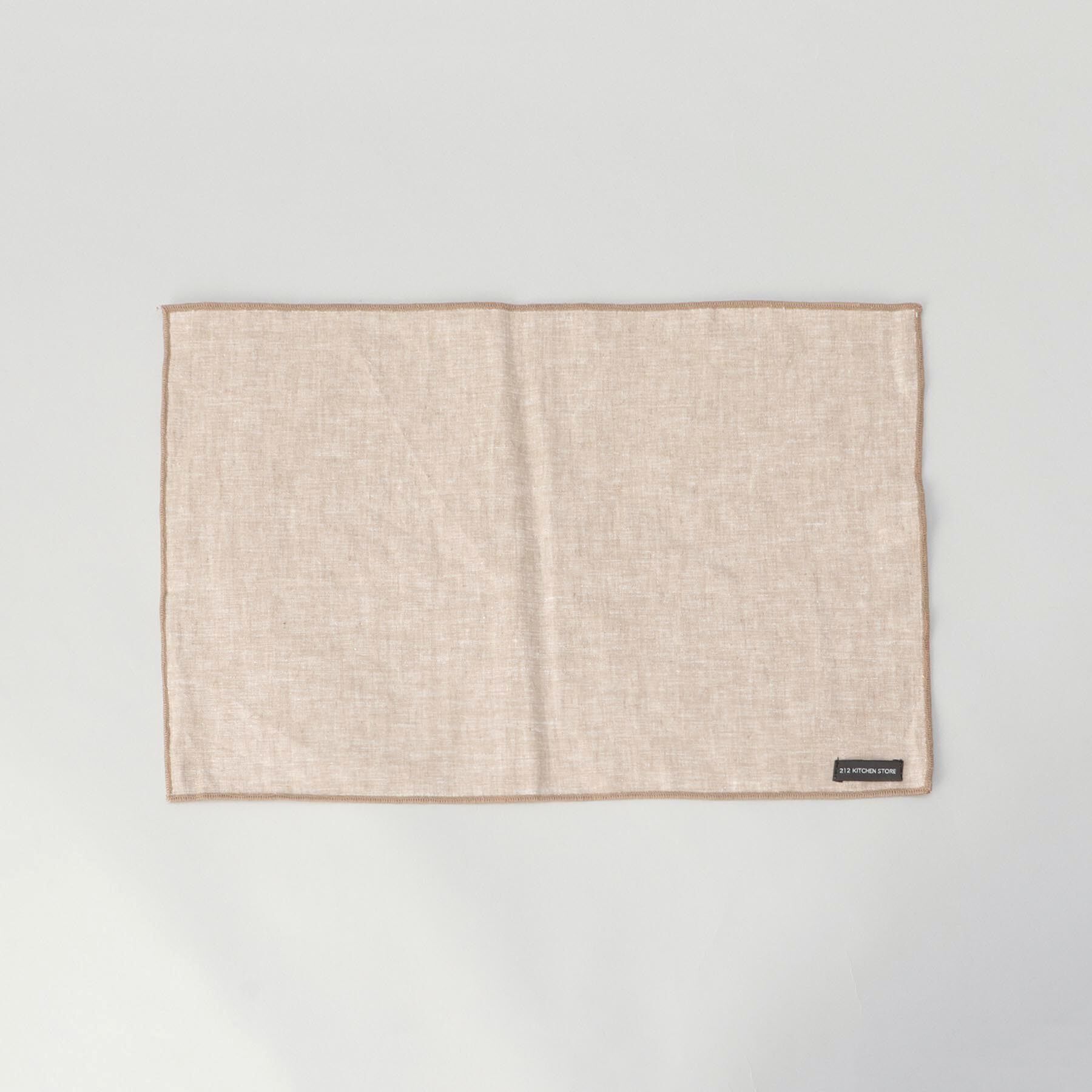 212 KITCHEN STORE「ブロックストライプ リネンコットン プレースマット NT ＜212Kオリジナル ＞」|食器・キッチングッズ|