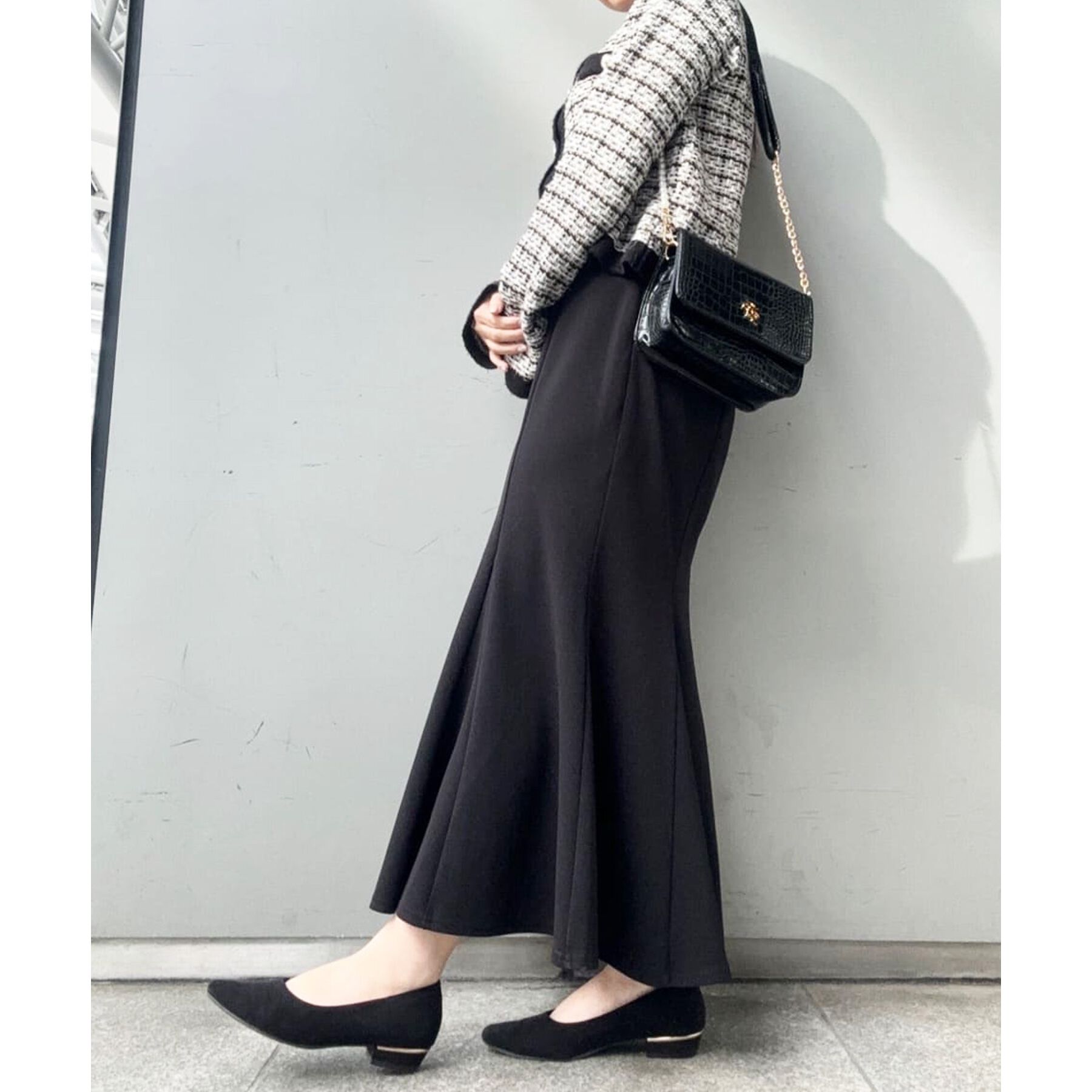 ESPERANZA「《定番》晴雨兼用クッションフラットパンプス」|パンプス|