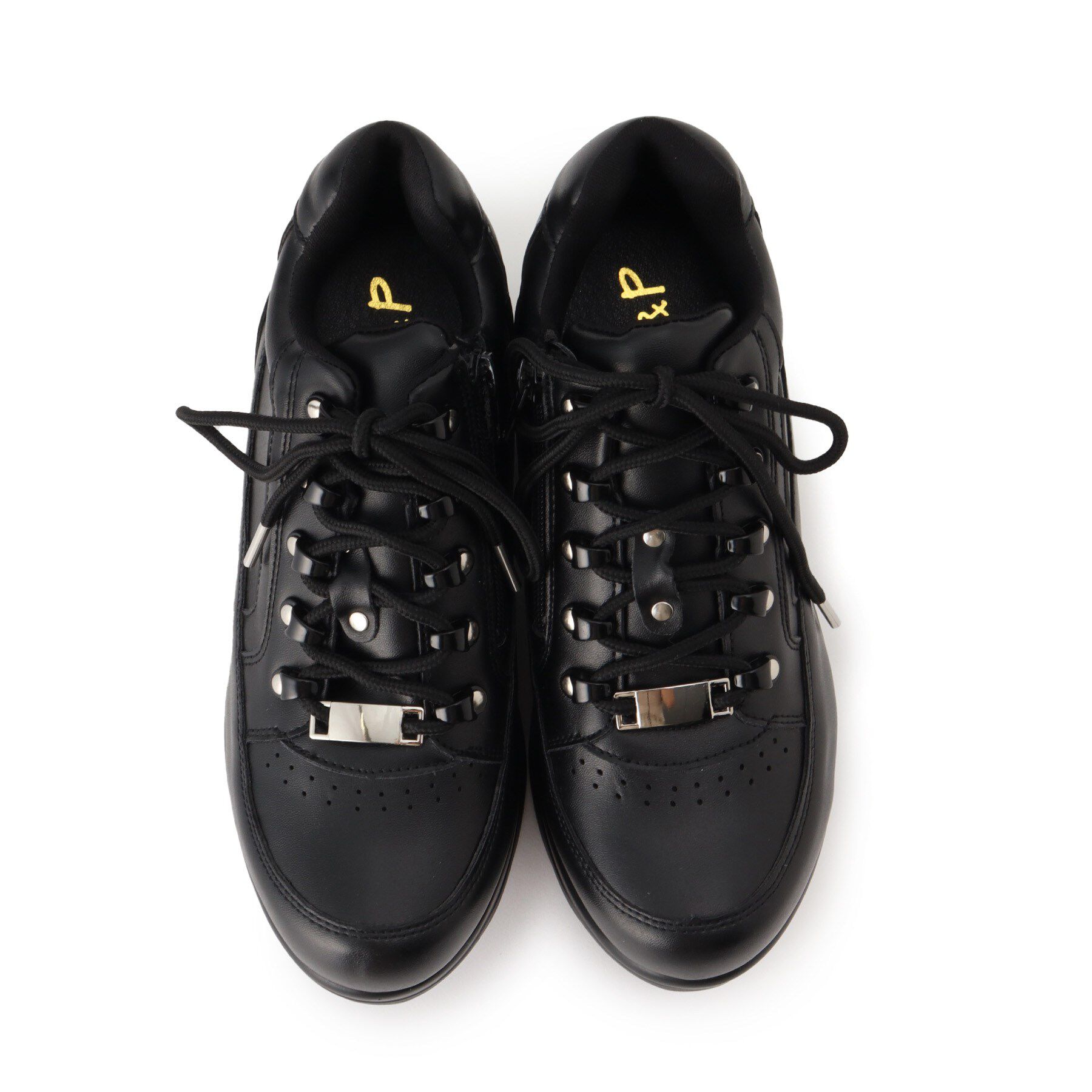 csT&P「＼脱ぎ履きしやすい／ファスナー付厚底スニーカー」|スニーカー|