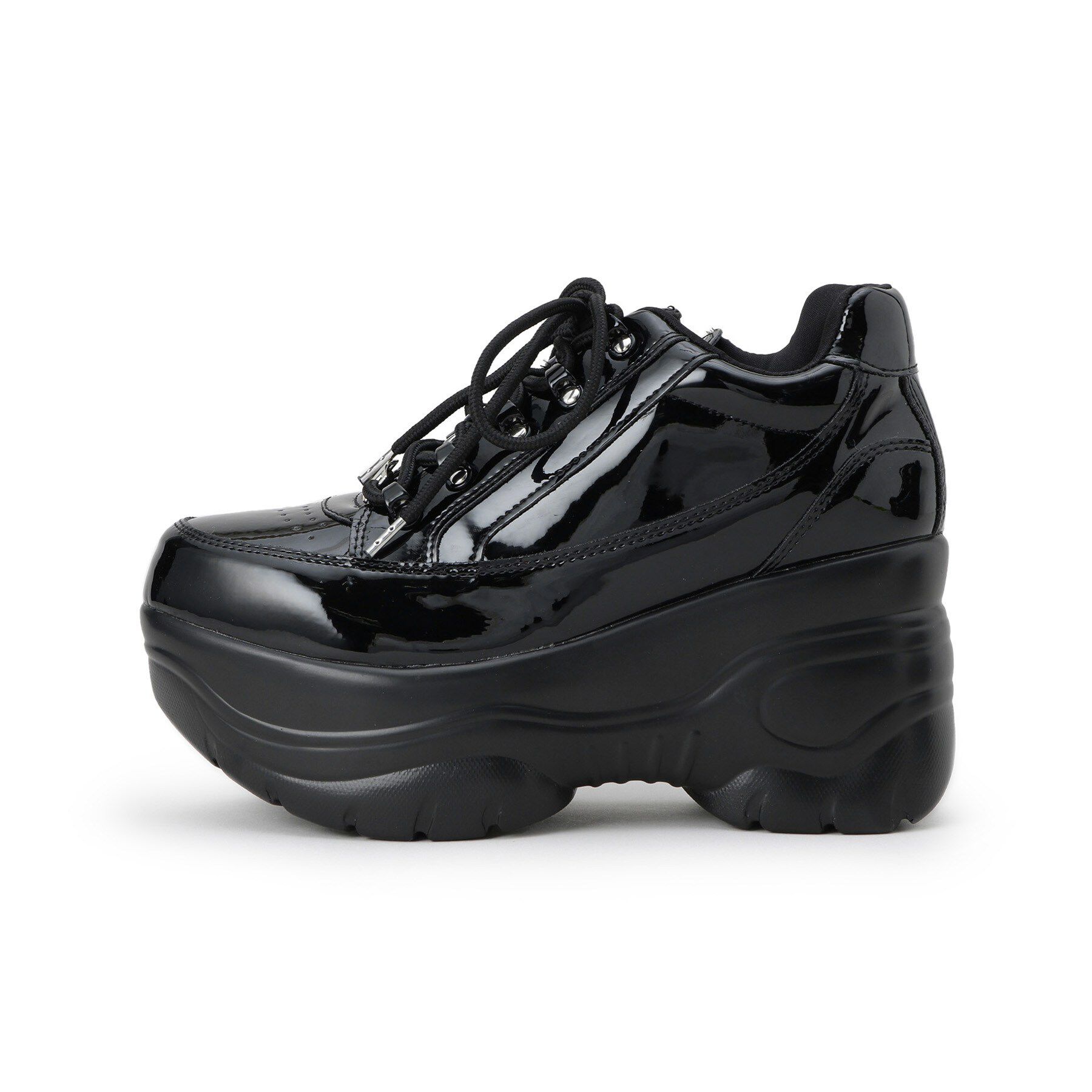 csT&P「＼脱ぎ履きしやすい／ファスナー付厚底スニーカー」|スニーカー|