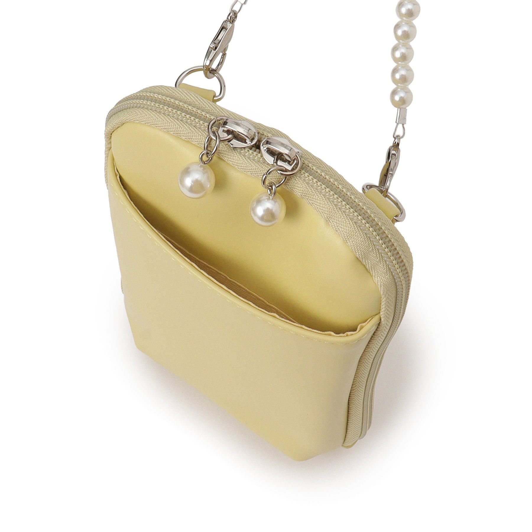 Ober Tashe「パール調チェーン マルチショルダーバッグ お財布ショルダー スマホショルダー ミニ ポシェット」|ショルダー・メッセンジャー|