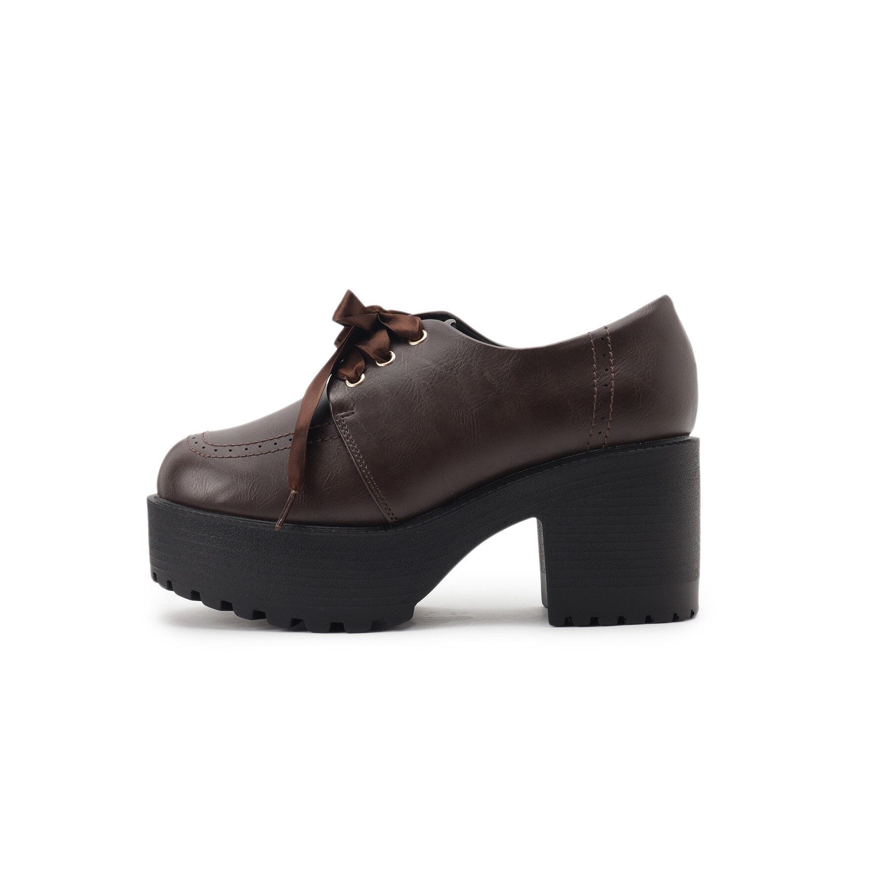 csT&P「厚底レースアップシューズ」|パンプス|