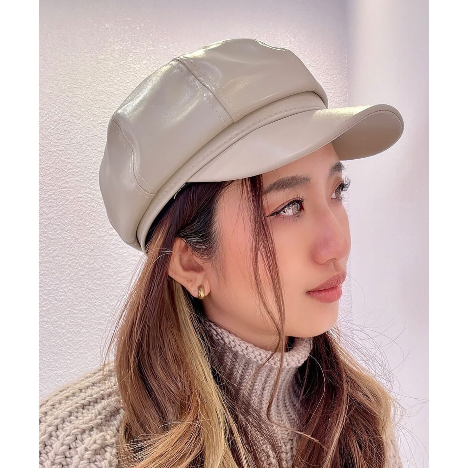 Grandedge「韓国風キャスケット」|キャップ・キャスケット|