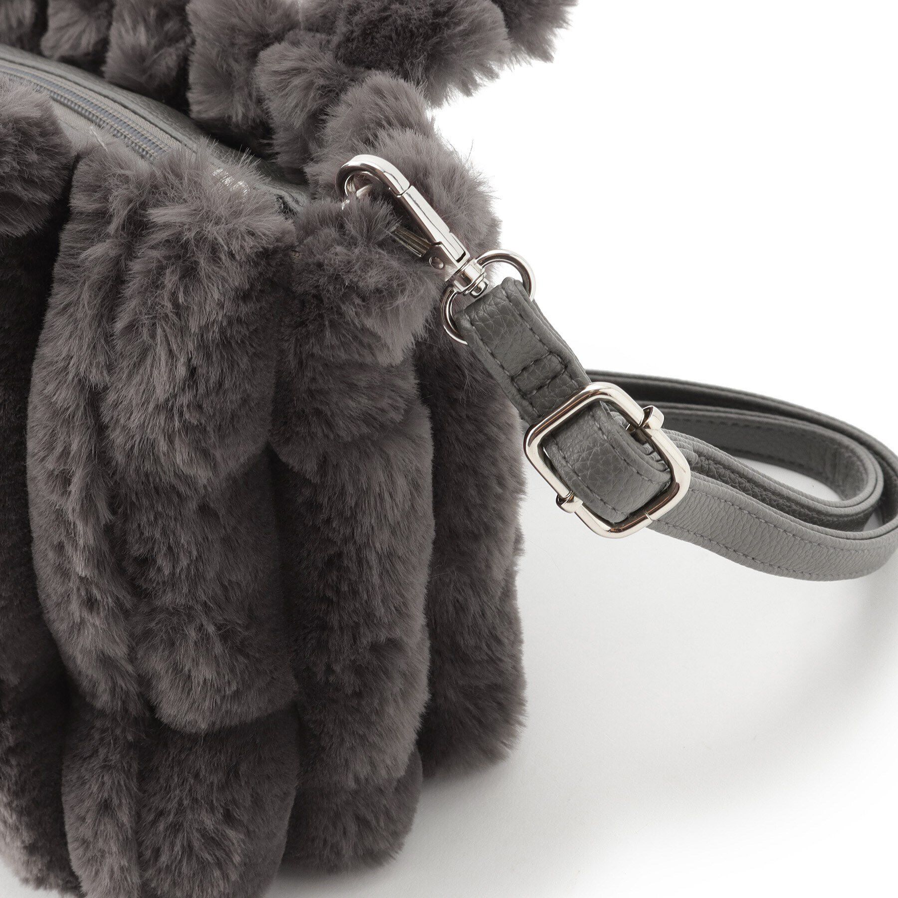 Ober Tashe「2WAY トート ショルダーバッグ ファー」|トートバッグ|