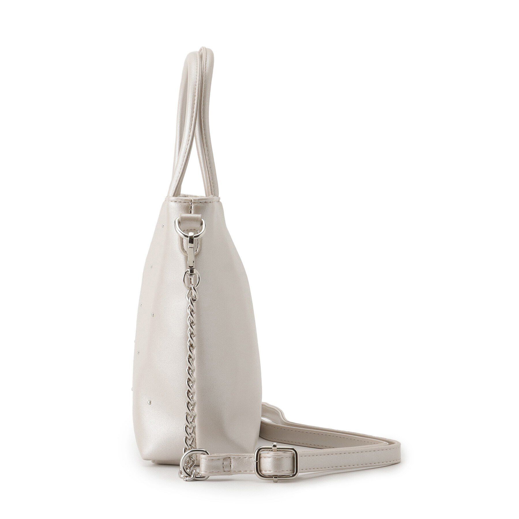 Ober Tashe「スタッズ ドット イライザ 2WAY トートバッグ」|トートバッグ|