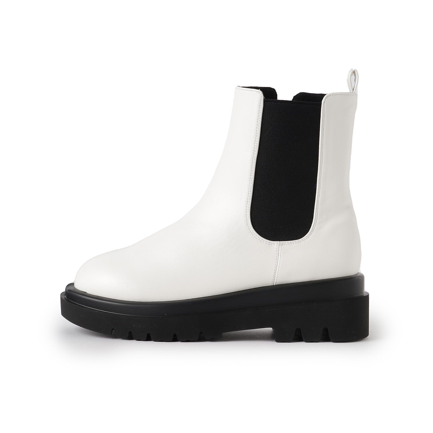 ESPERANZA「トラックソールサイドゴアショートブーツ【ESPERANZA_blanca】」|ショートブーツ|