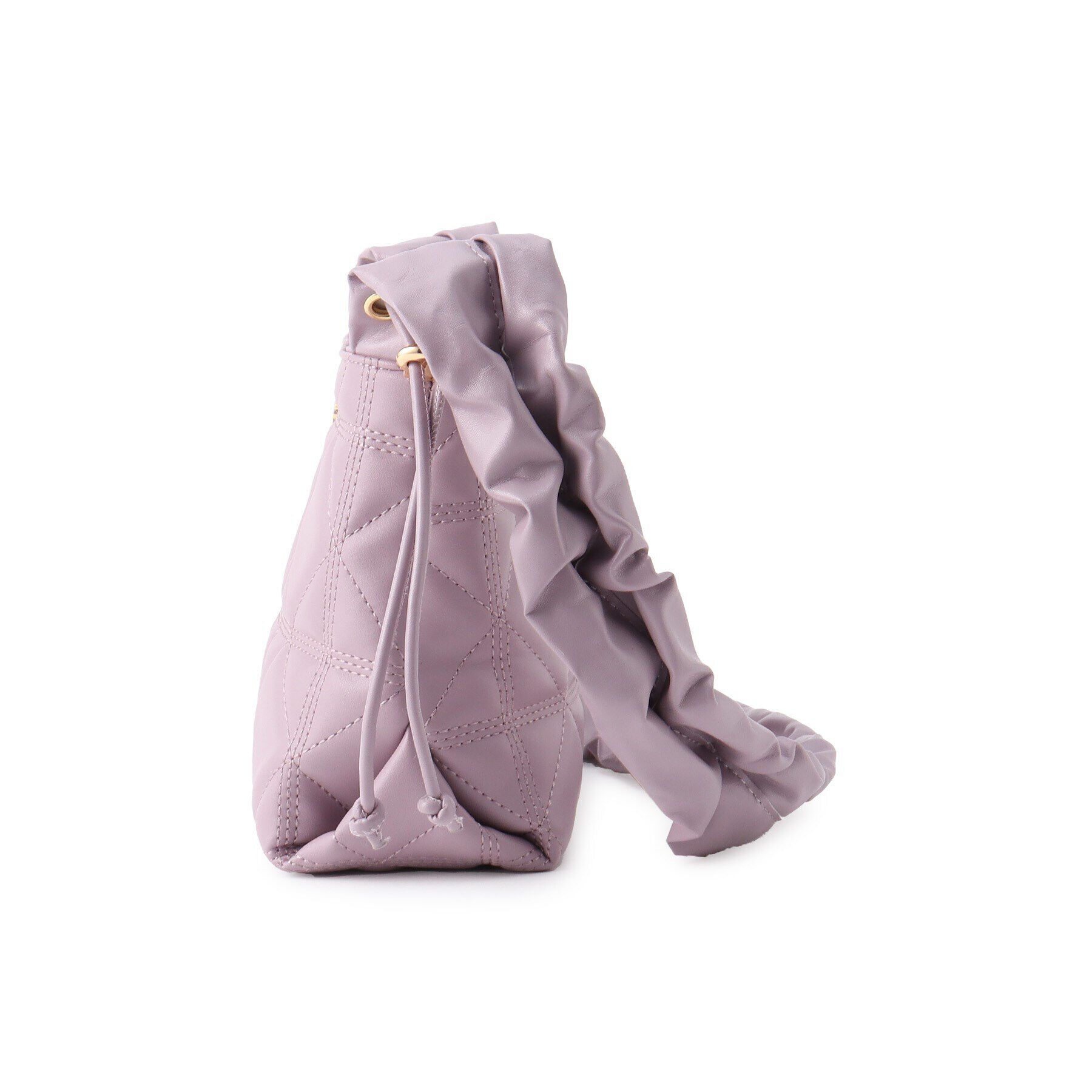 Ober Tashe「ロゴプレート付き キルティング2WAYショルダーバッグ」|ショルダー・メッセンジャー|