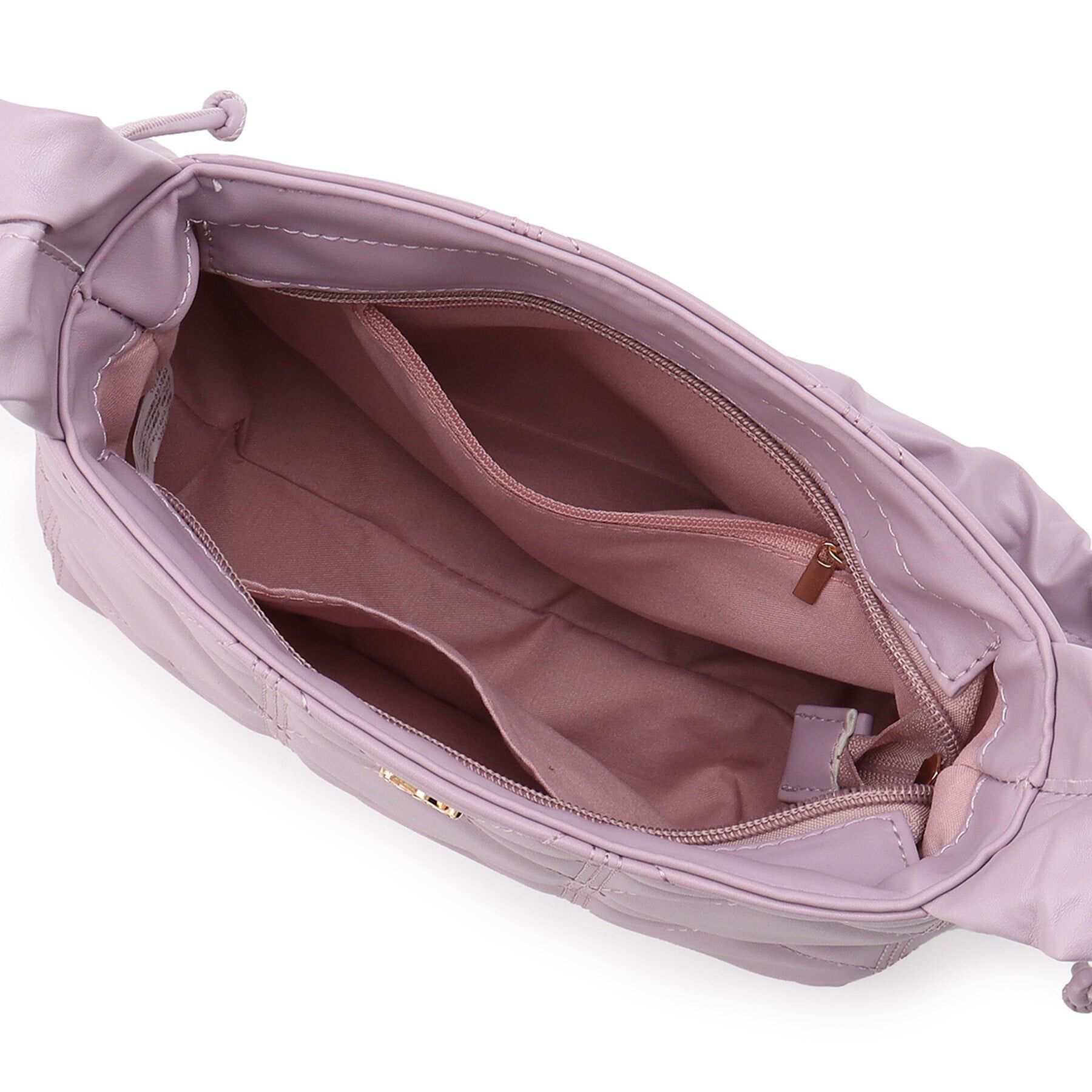 Ober Tashe「ロゴプレート付き キルティング2WAYショルダーバッグ」|ショルダー・メッセンジャー|