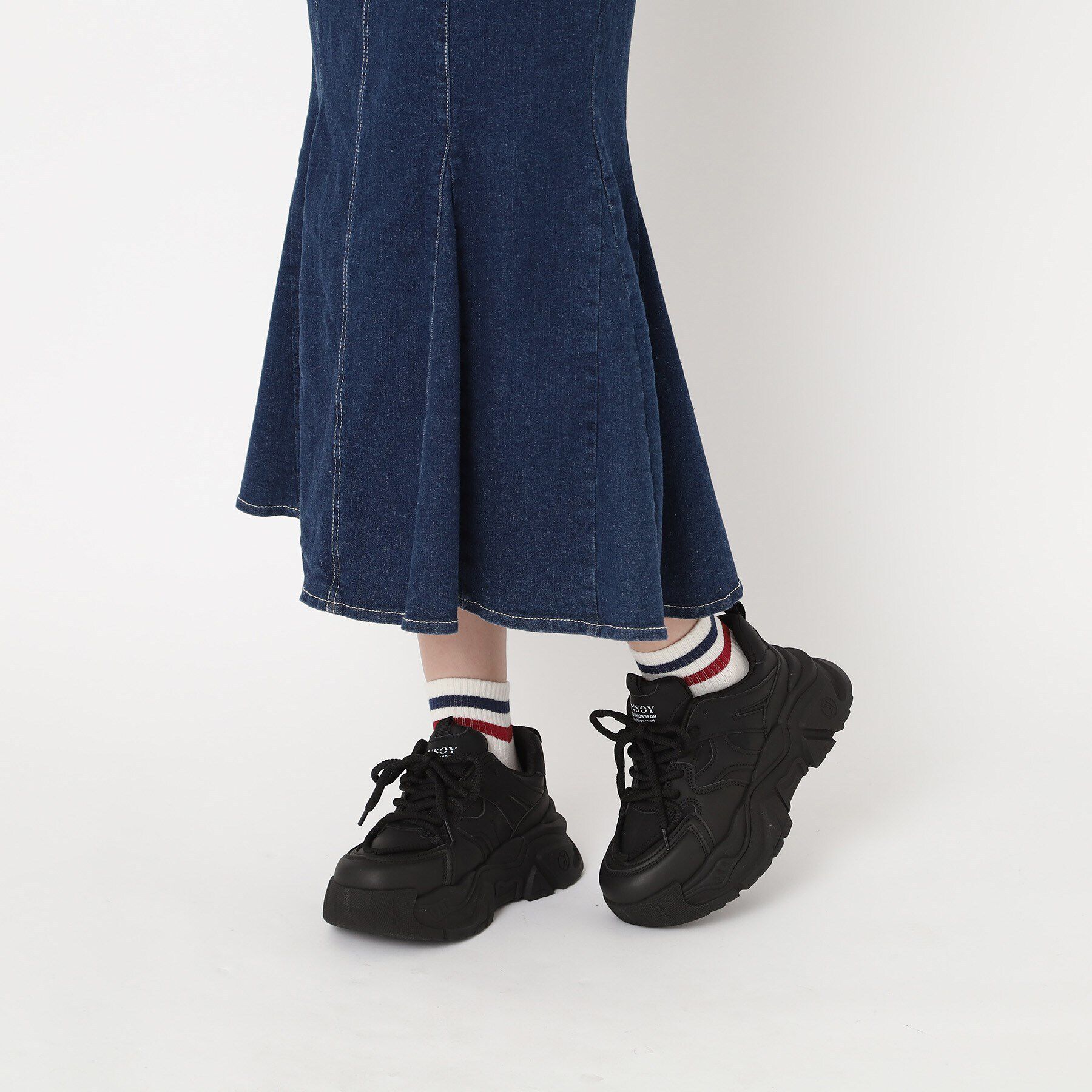 csT&P「厚底ダットスニーカー」|スニーカー|