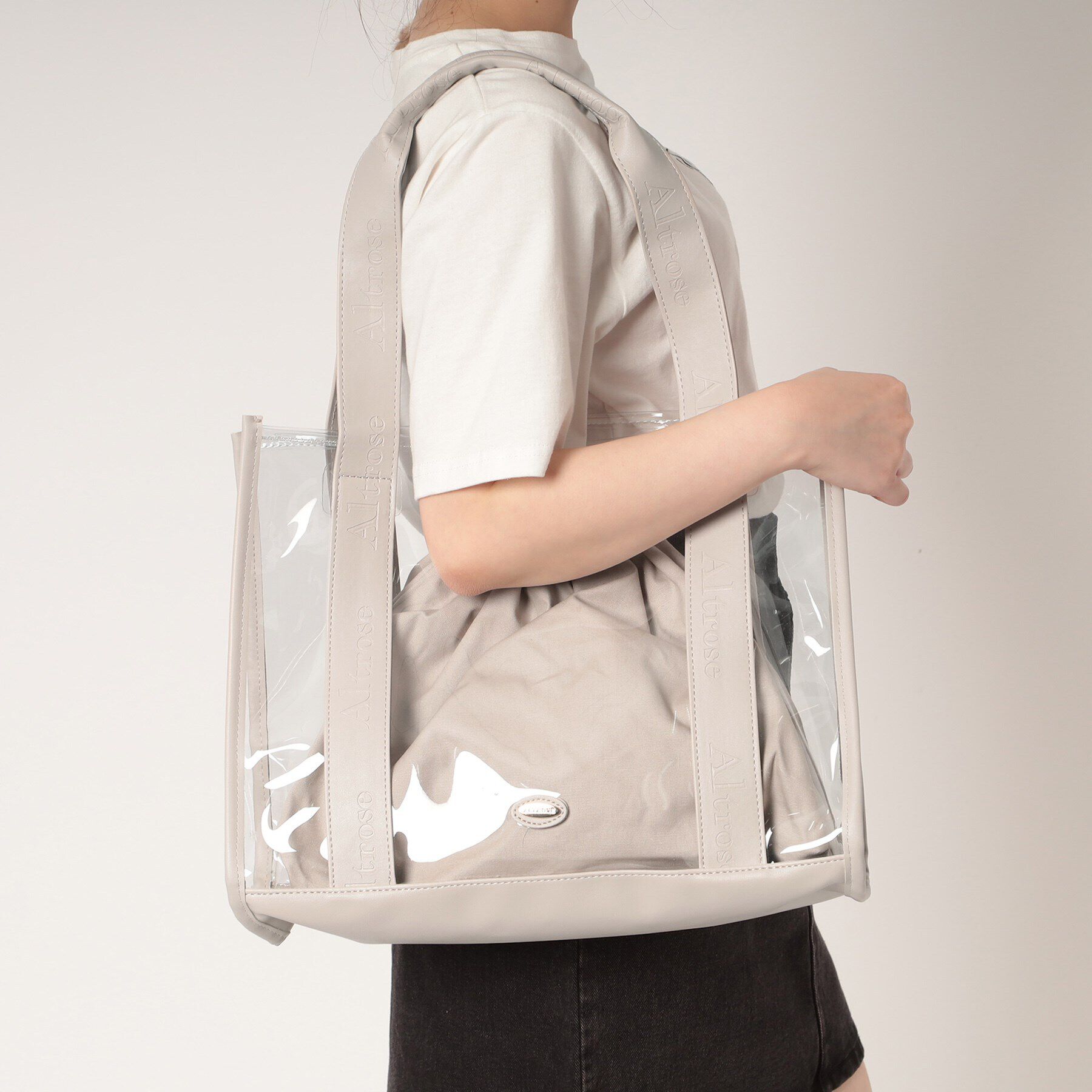 Ober Tashe「クリアトートバッグ」|トートバッグ|