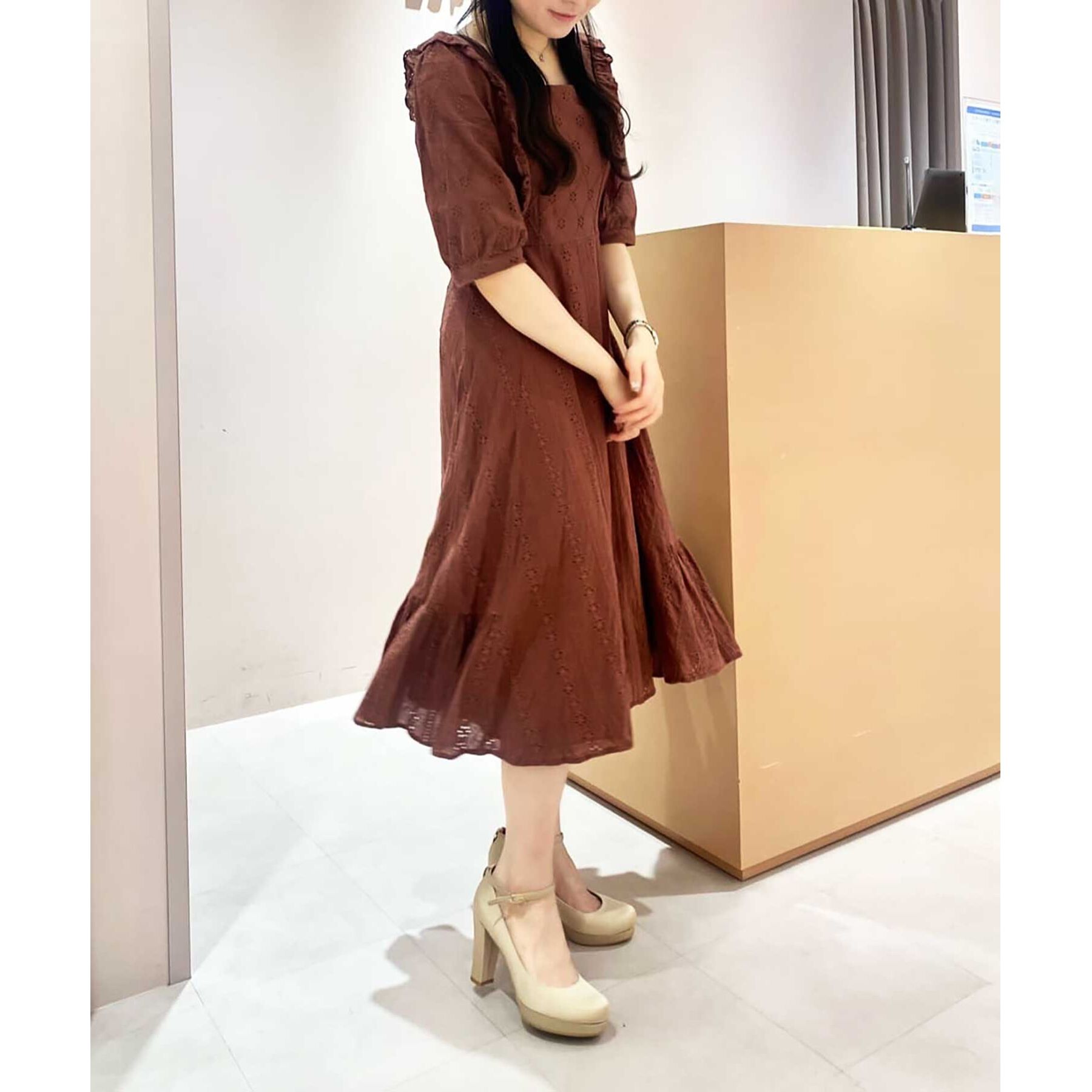 ESPERANZA「3WAYチャンキーヒールパンプス」|パンプス|