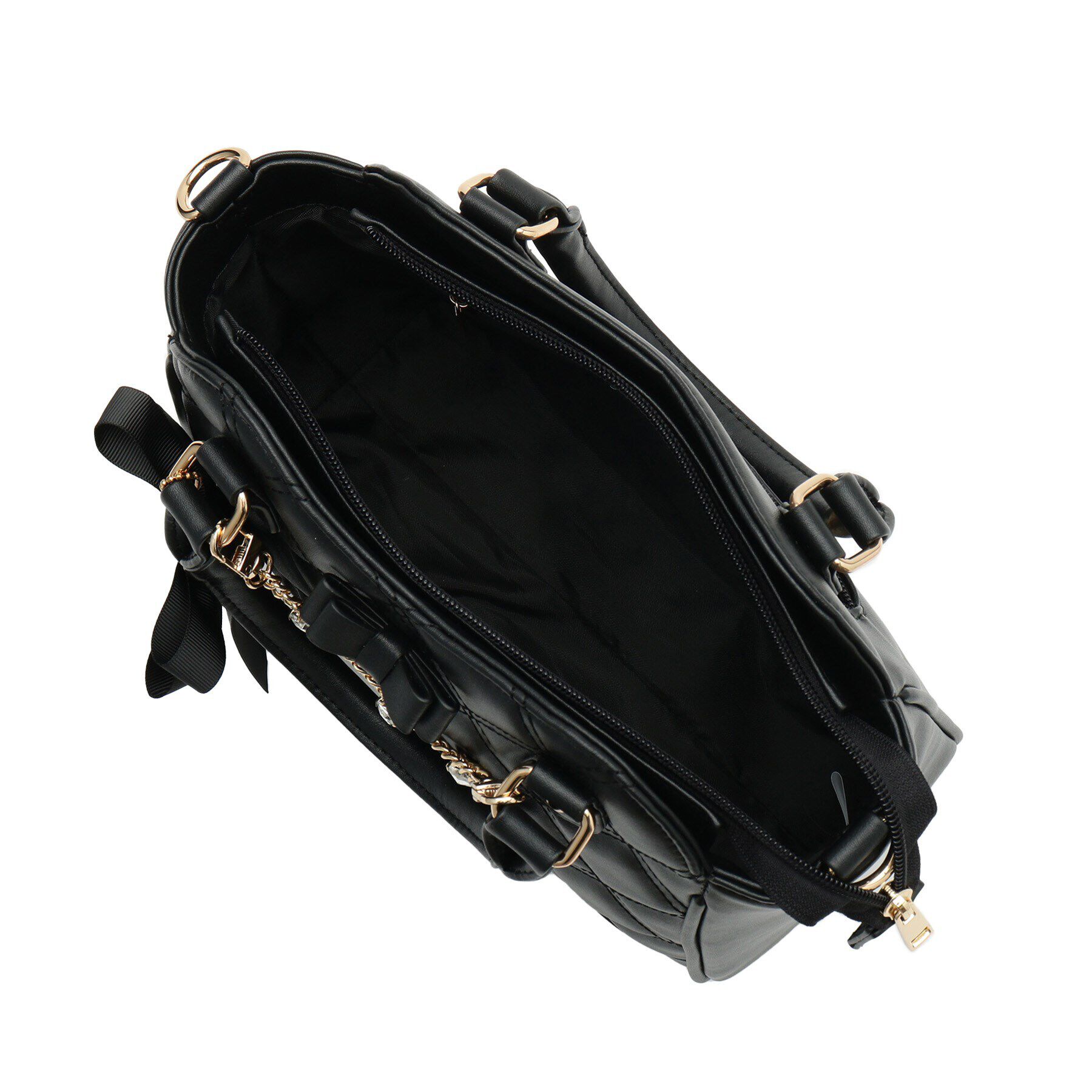 Ober Tashe「Wキルトチャーム付2WAYボストン」|ボストンバッグ|