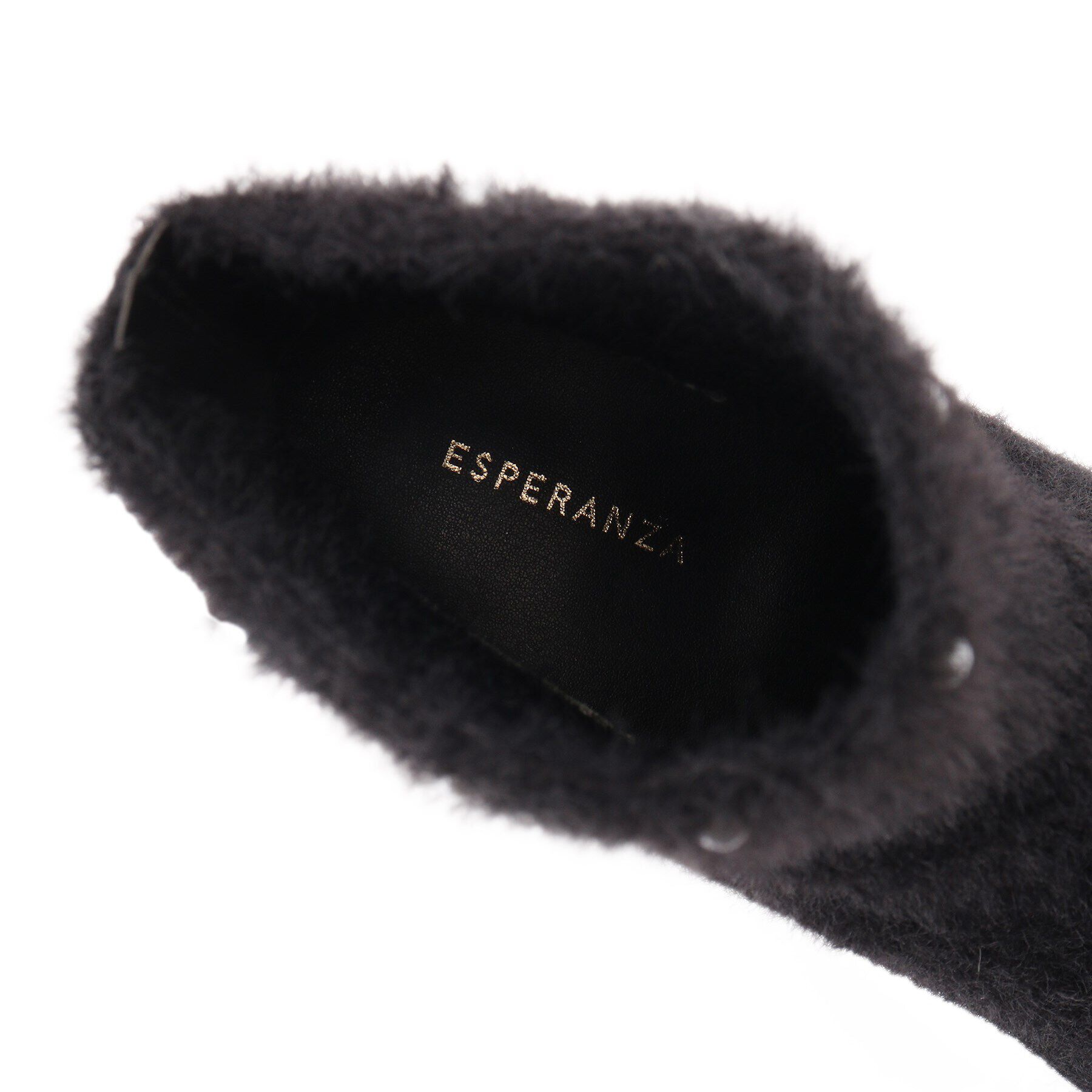 ESPERANZA「ニットパール調ショートブーツ」|ショートブーツ|