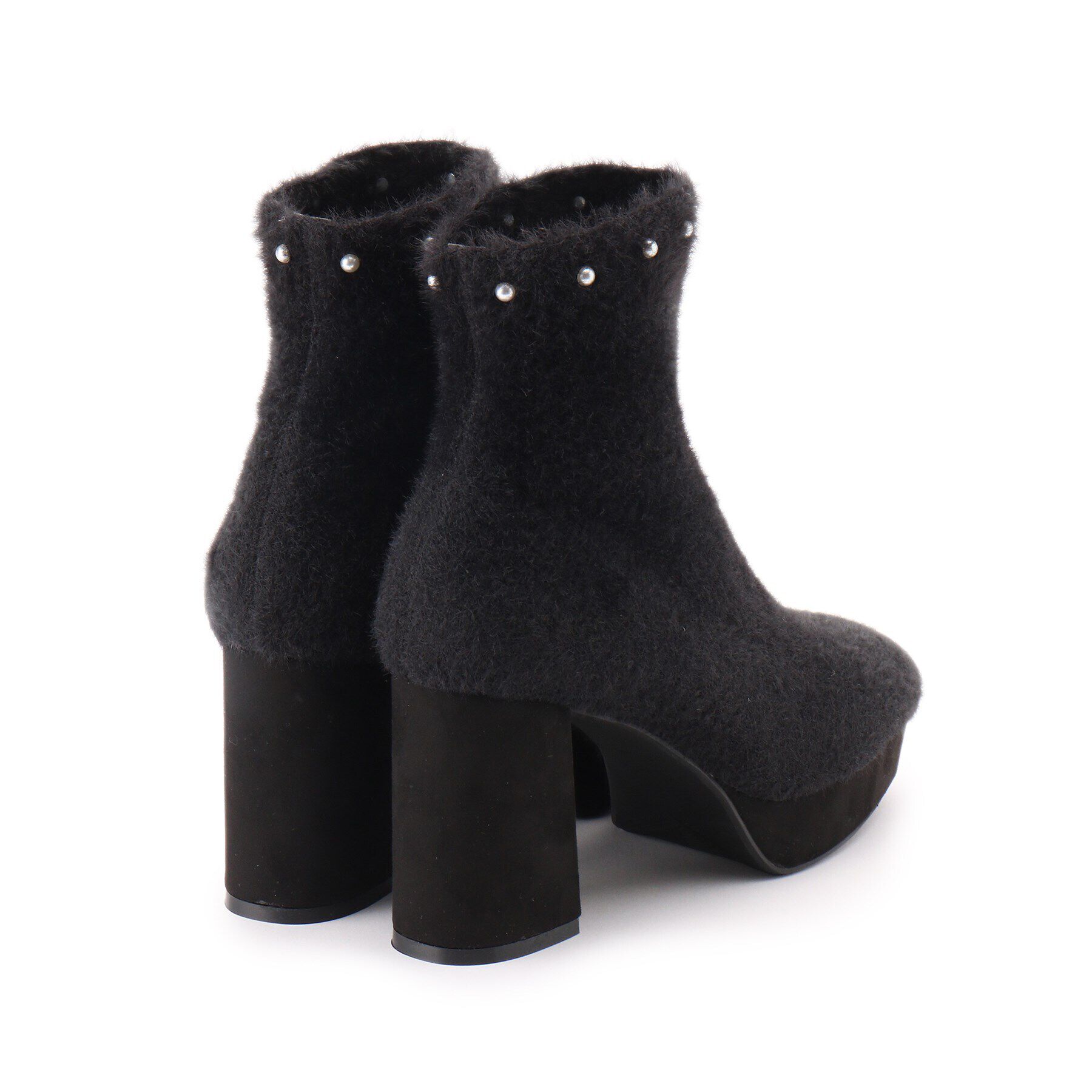 ESPERANZA「ニットパール調ショートブーツ」|ショートブーツ|