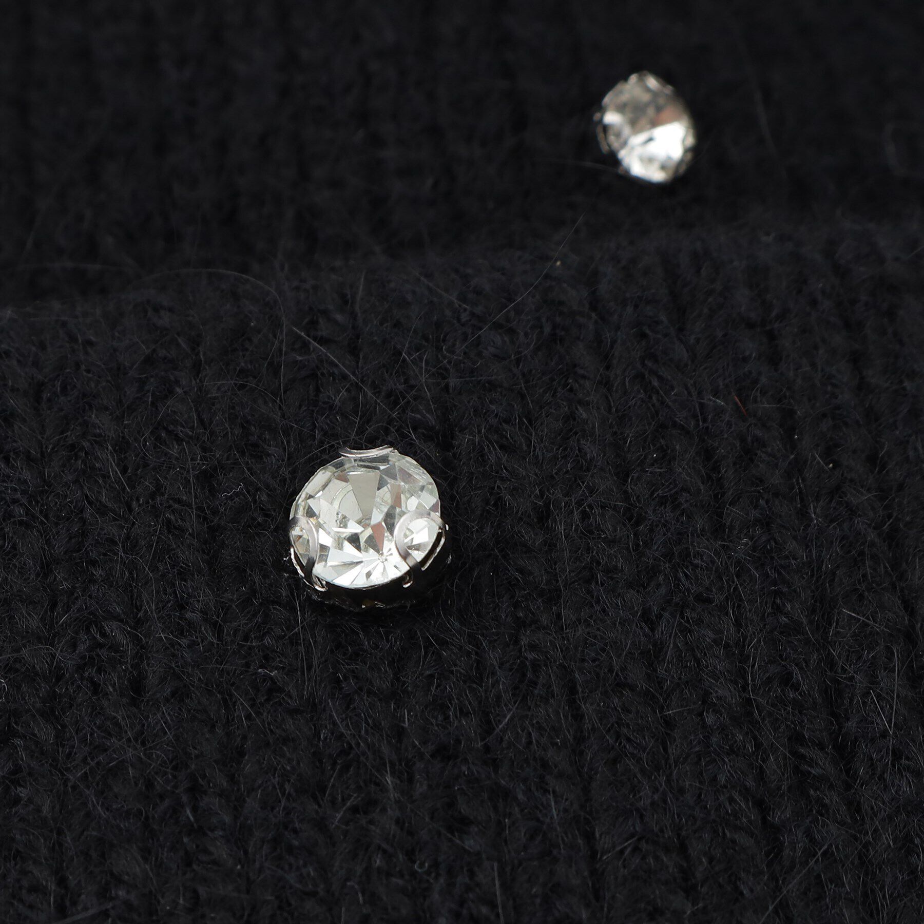 Grandedge「ビジューニット帽」|ニット帽|