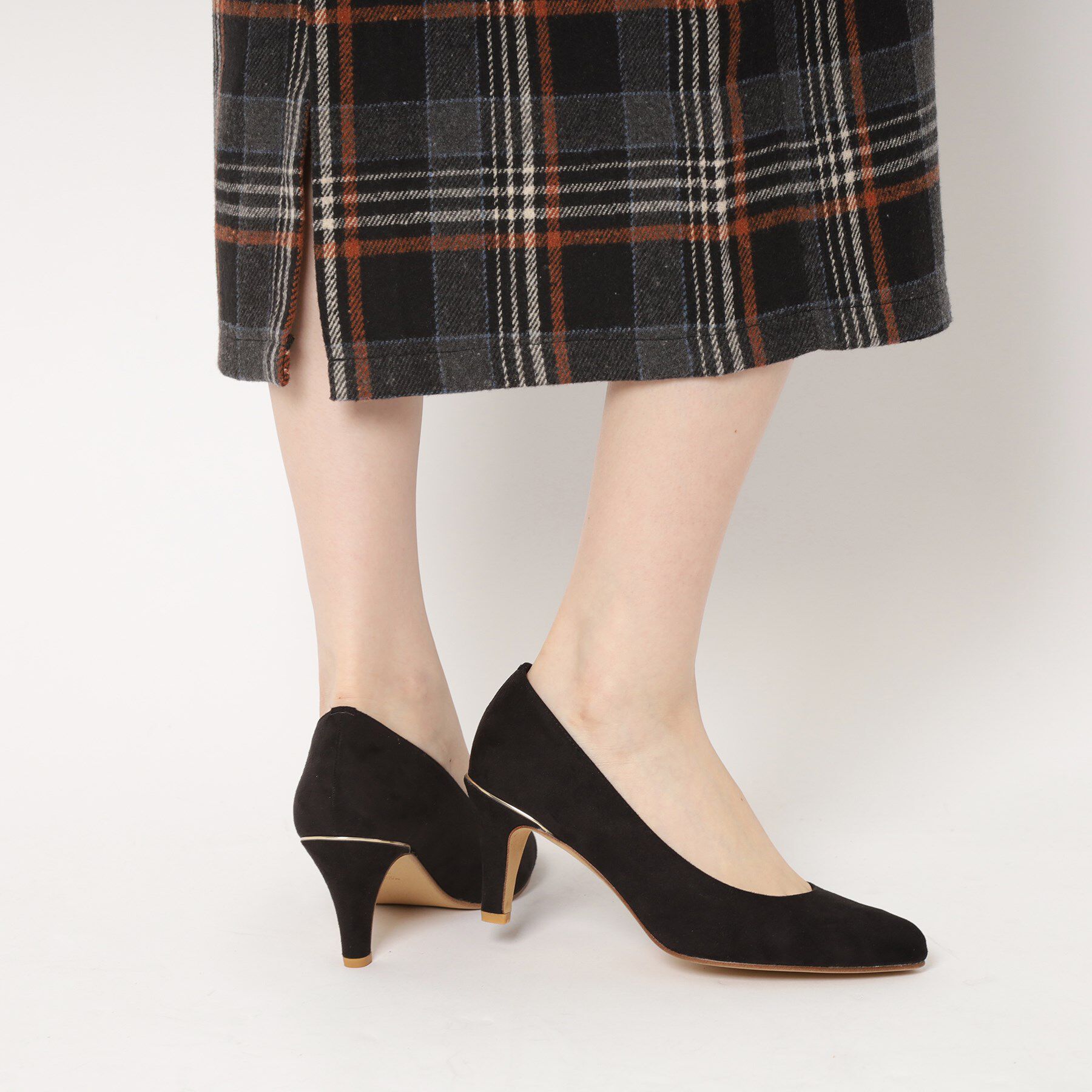 ESPERANZA「【12時間パンプス】約7.5㎝／アソート素材　歩きやすくて疲れにくい」|パンプス|