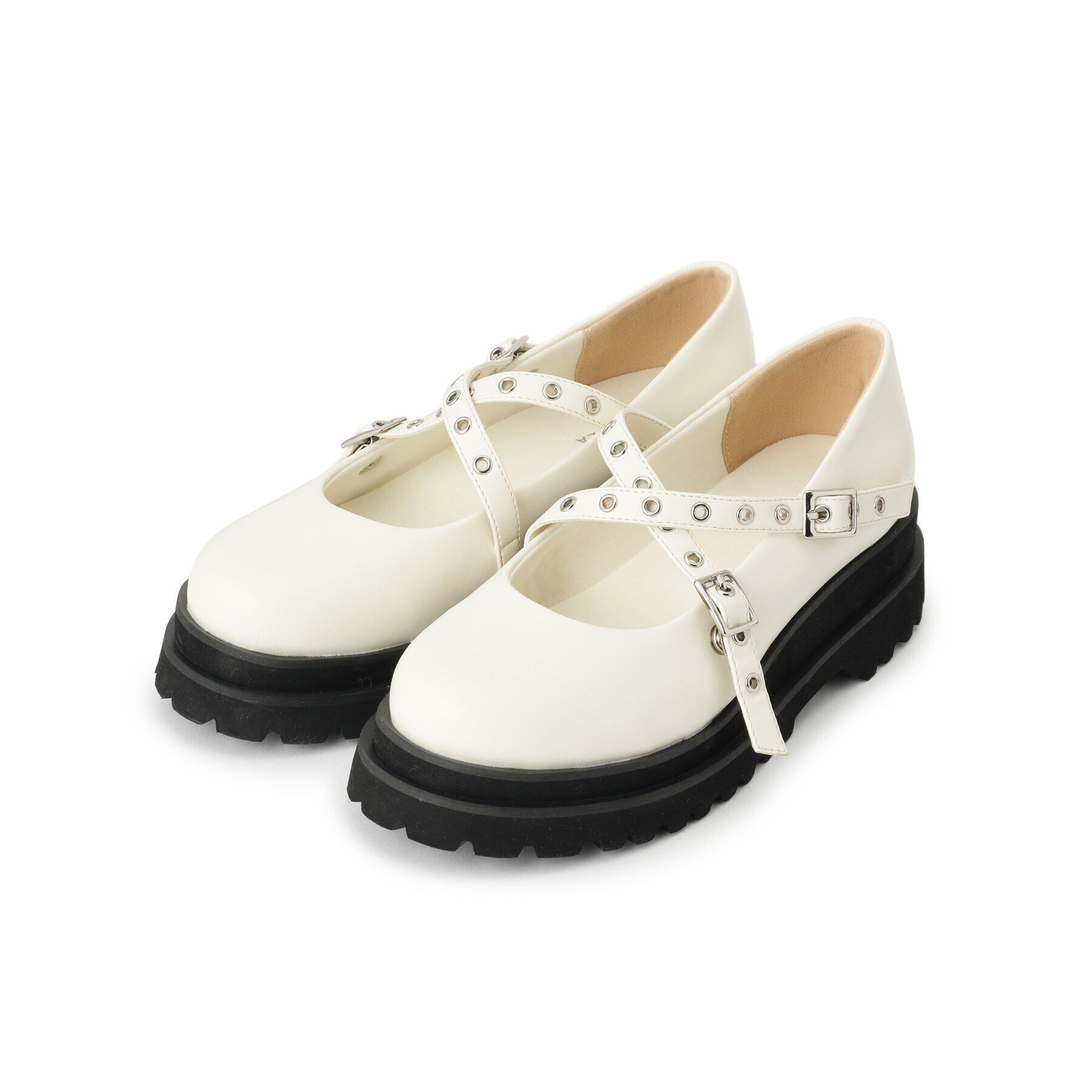 ESPERANZA「グロメットクロスストラップスニーカー」|スニーカー|ｱｲﾎﾞﾘｰ(004)