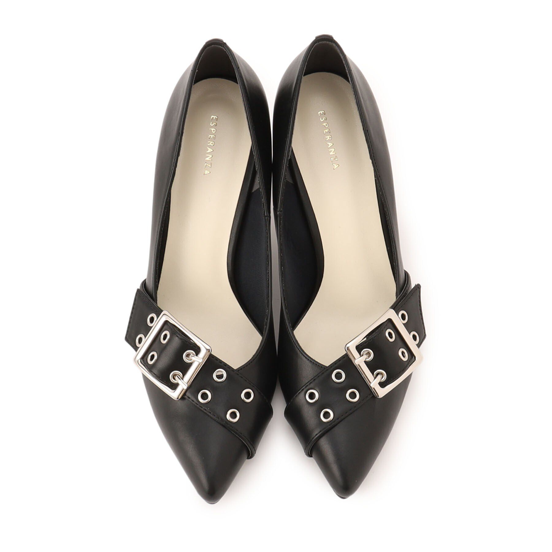 ESPERANZA「バックルベルトパンプス」|パンプス|