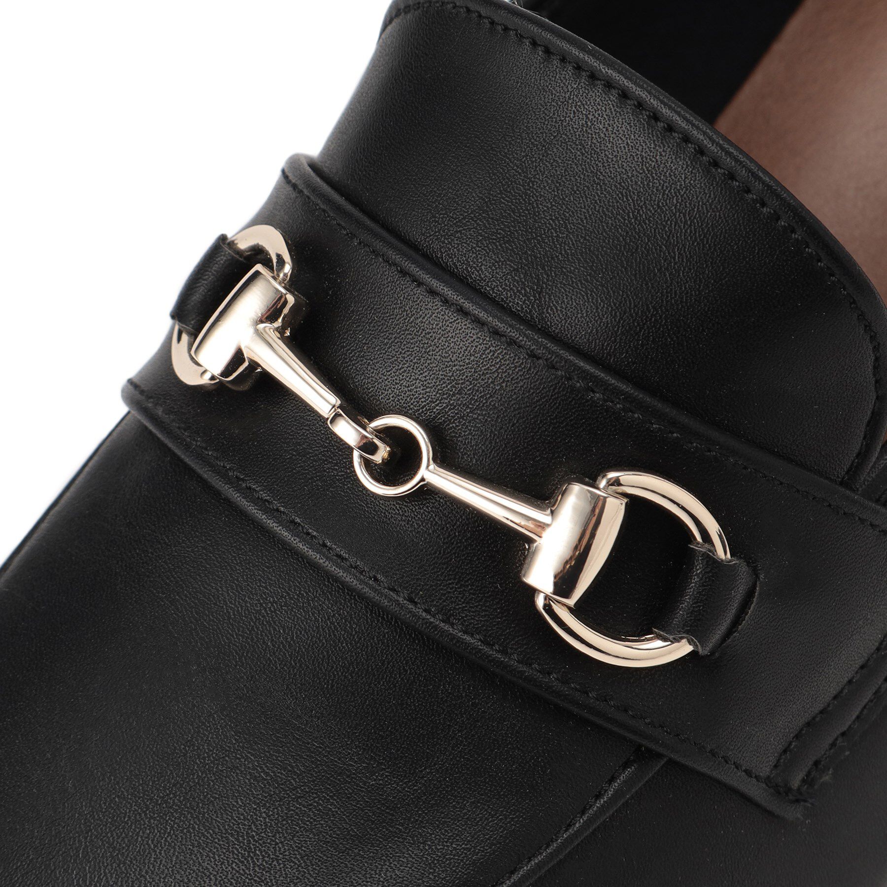 ESPERANZA「ミドルヒールビットローファー」|パンプス|