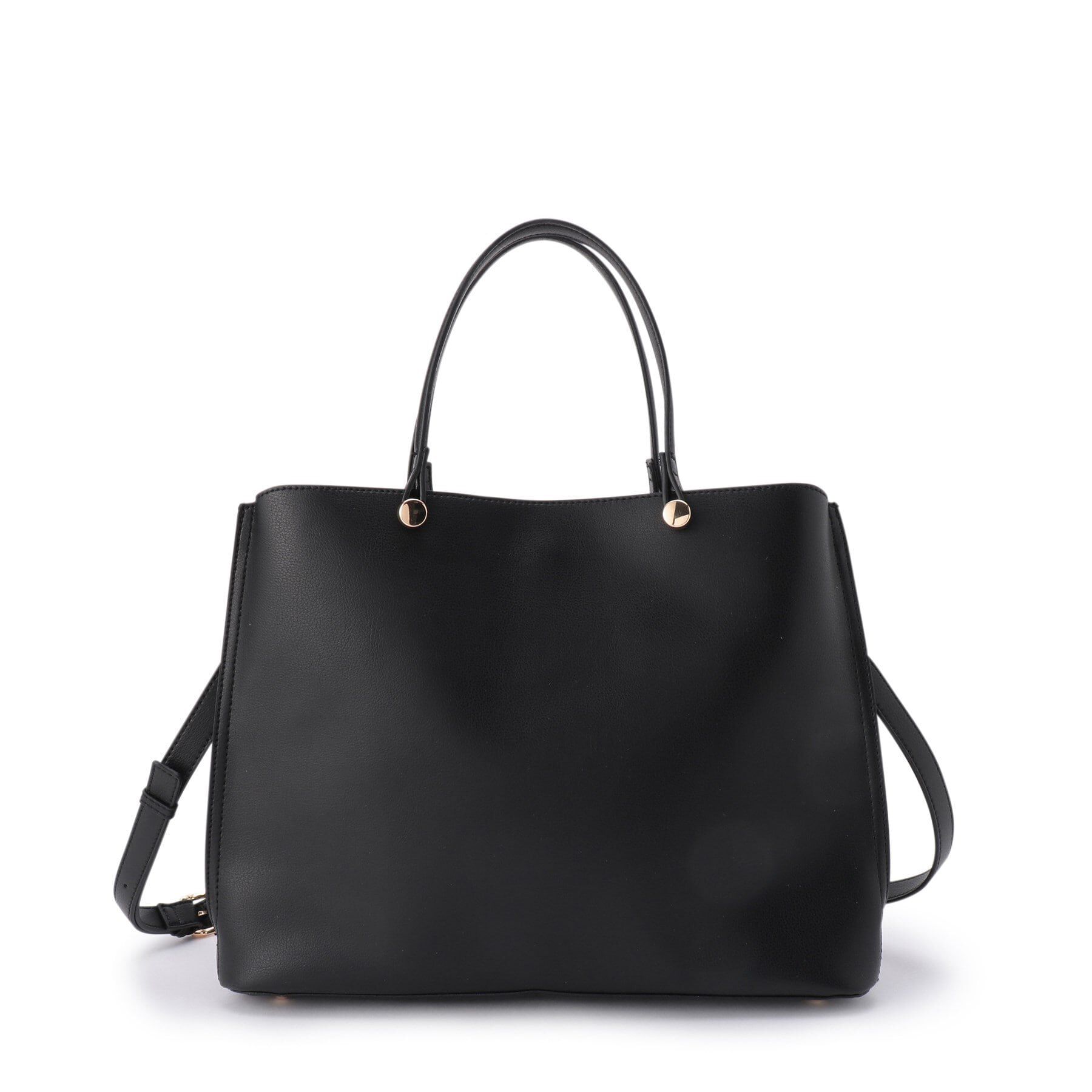 ESPERANZA「＜A4すっぽり＞2WAYお仕事トート」|トートバッグ|ブラック(019)