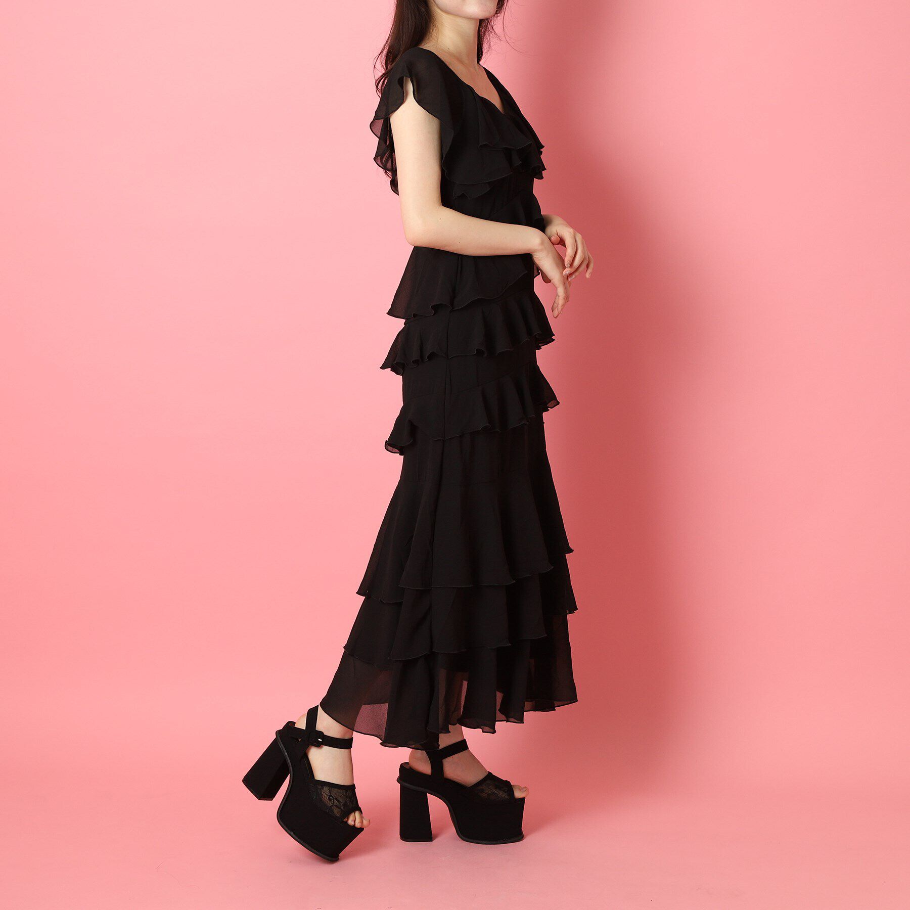 csT&P「厚底レースサンダル」|サンダル|