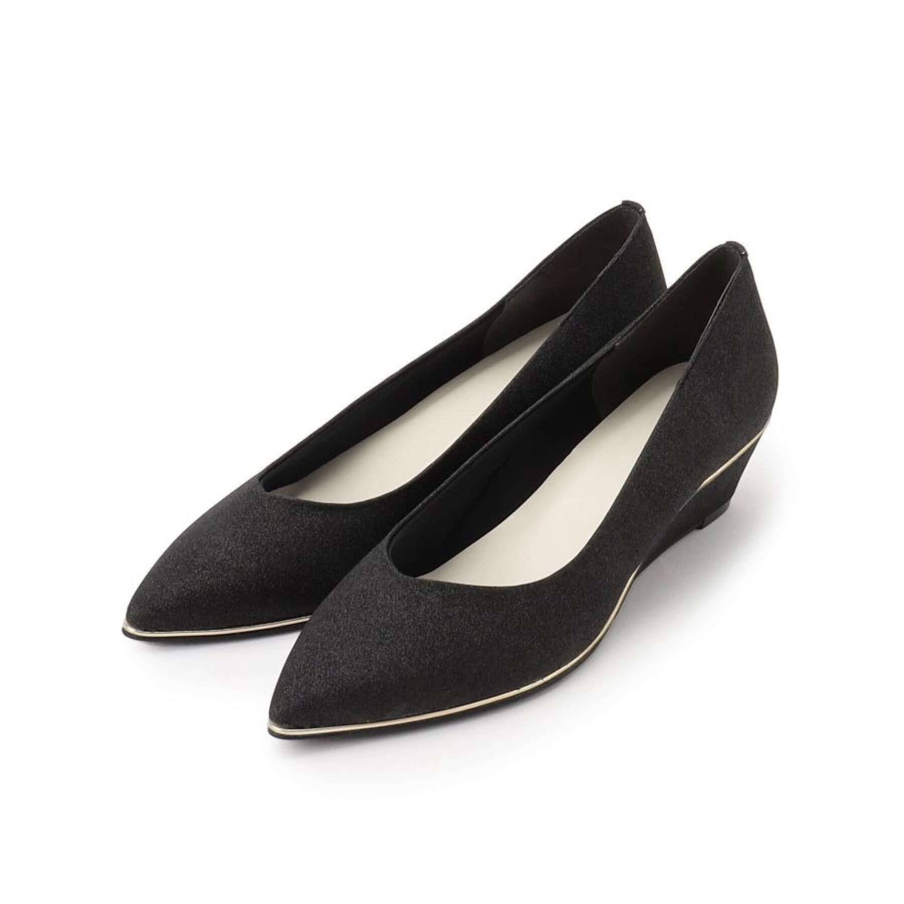 ESPERANZA「ポインテッドウェッジパンプス」|パンプス|