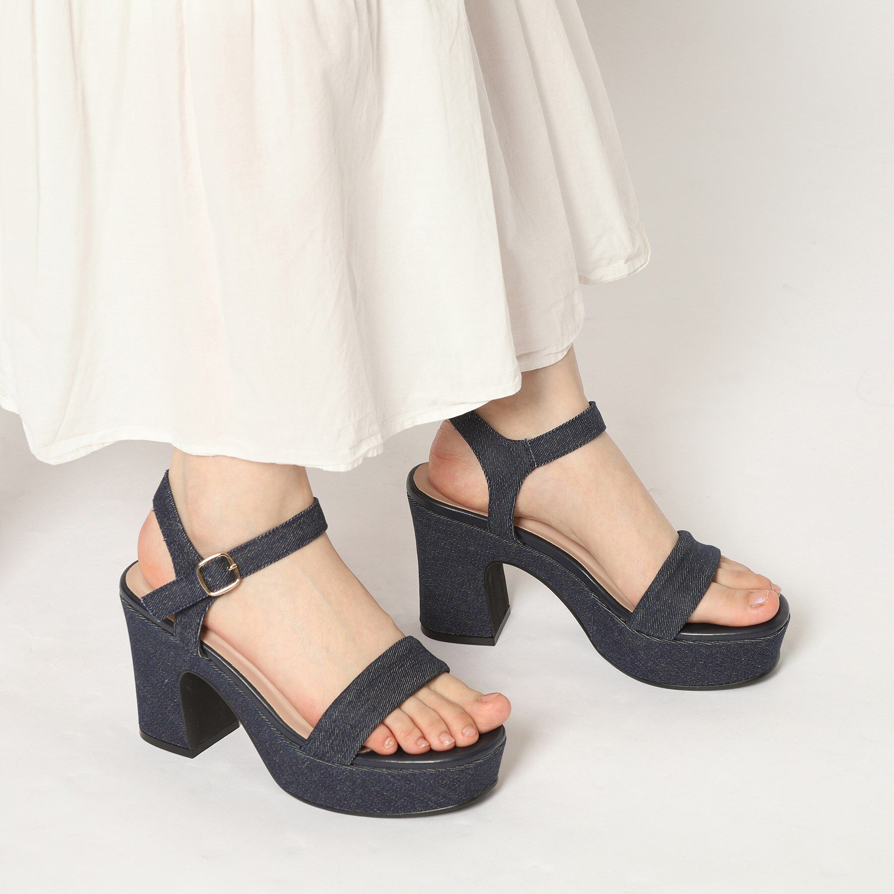 ESPERANZA「アンクルベルトサンダル」|サンダル|