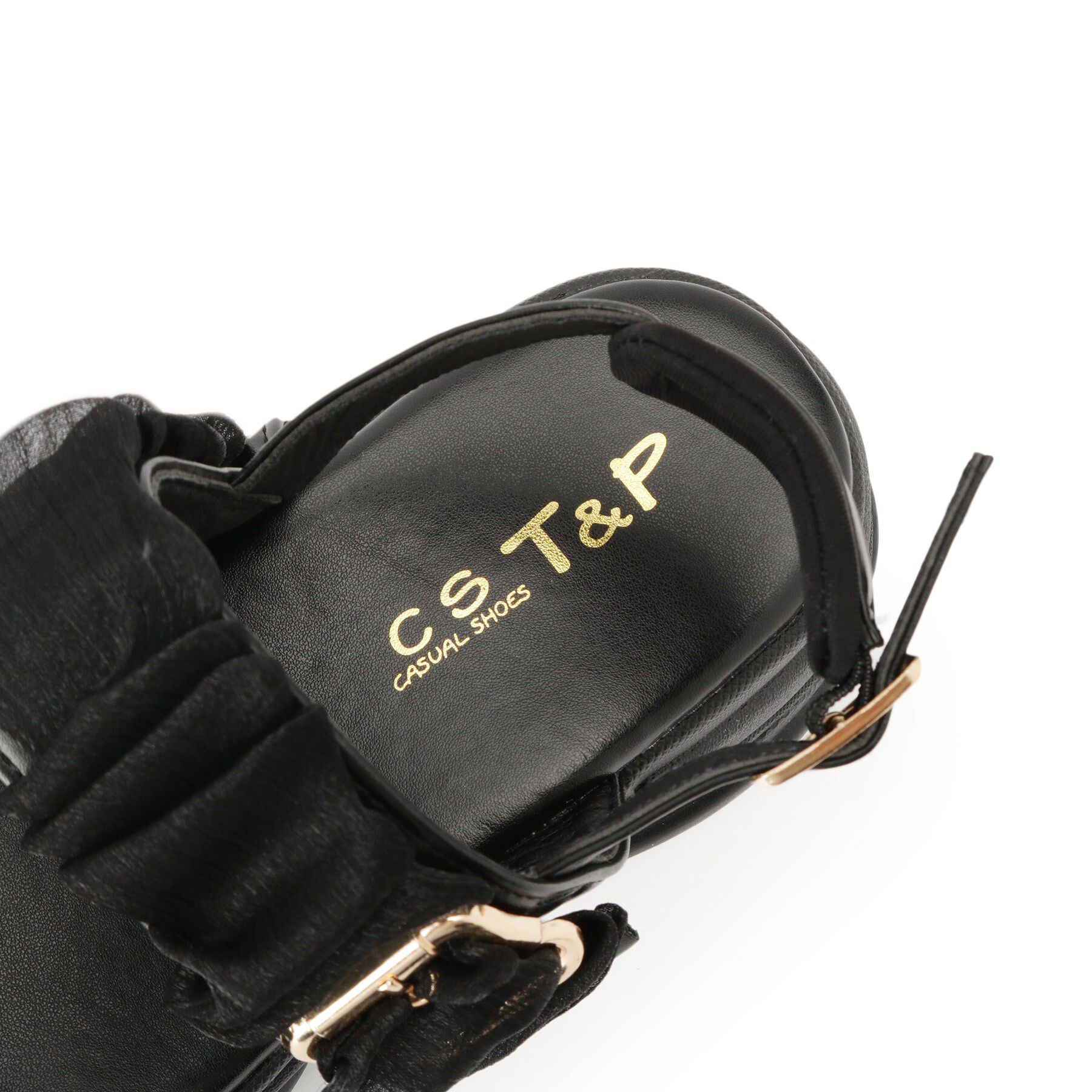 csT&P「ギャザーダブルベルトサンダル」|サンダル|