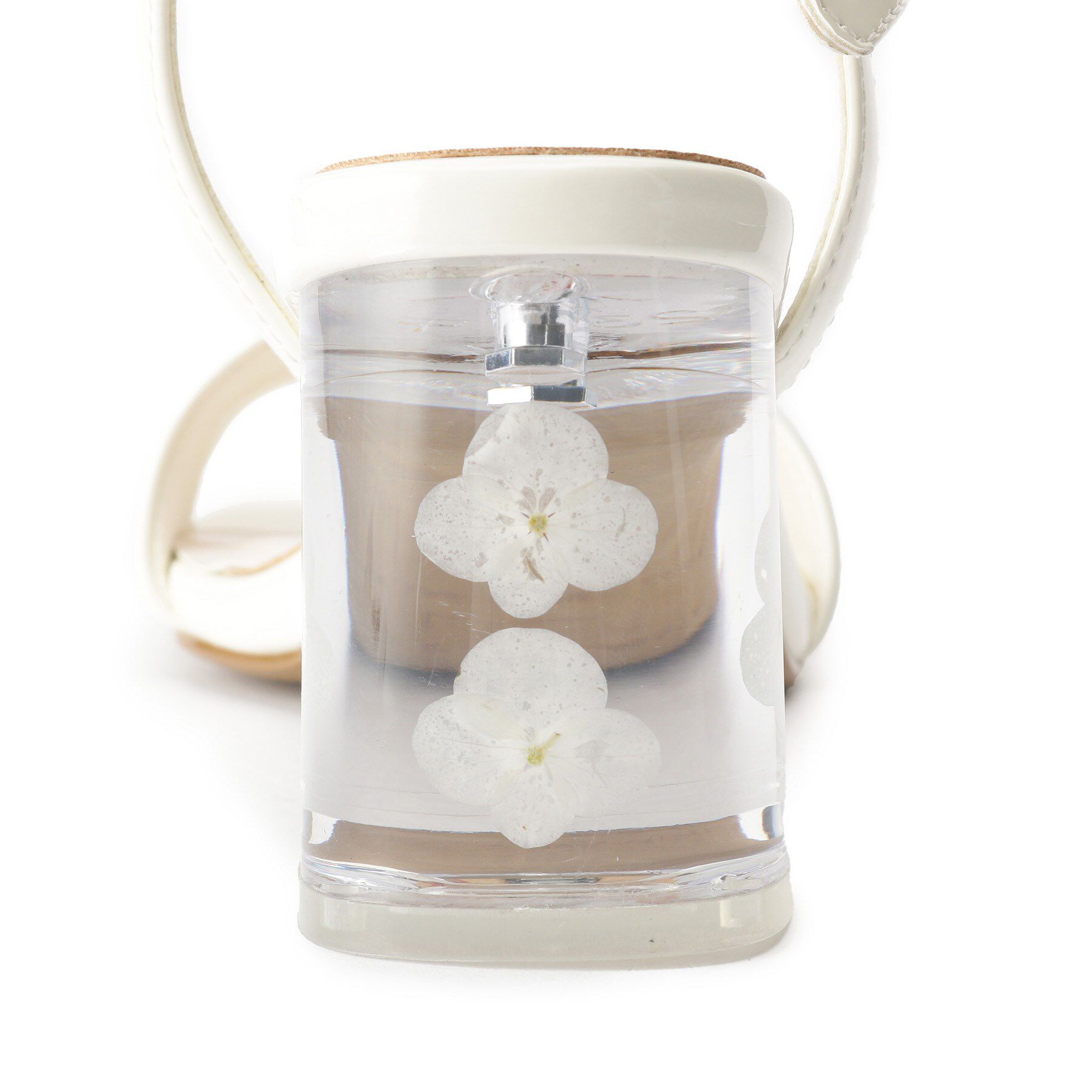 ESPERANZA「フラワークリアヒールサンダル」|サンダル|