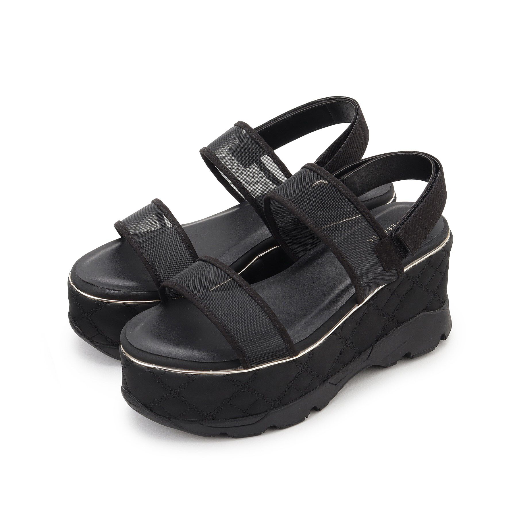 ESPERANZA「キルティング厚底スポサン」|サンダル|