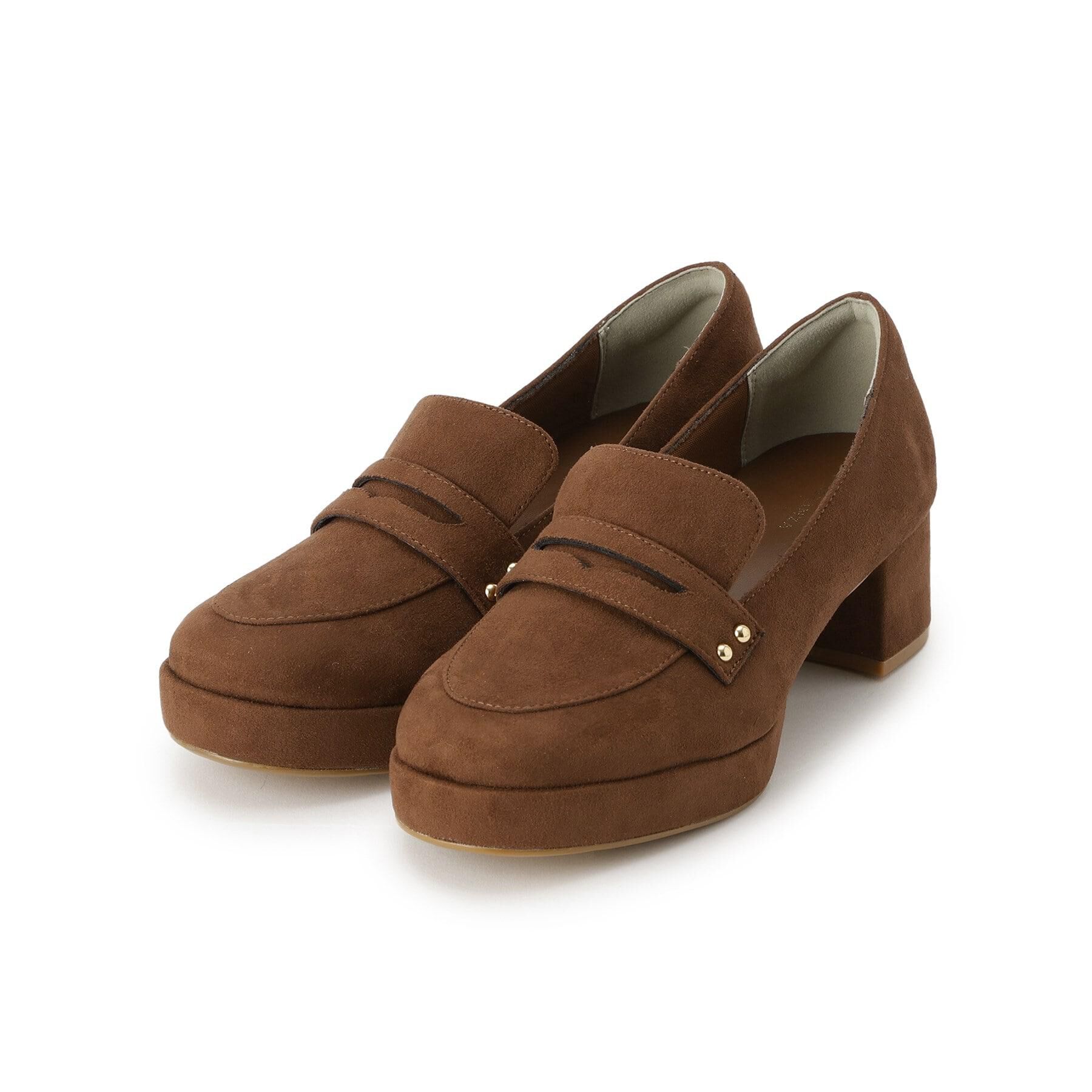 ESPERANZA「ヒールアップローファー」|パンプス|