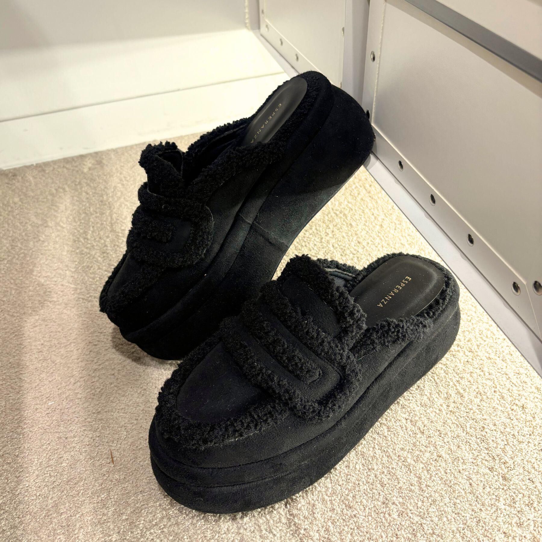 ESPERANZA「ふわもこボアサボ」|サンダル|