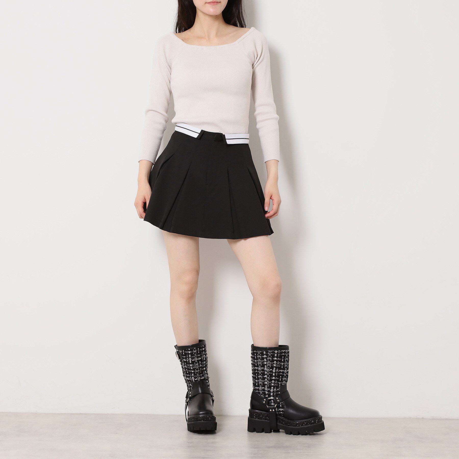 ESPERANZA「ダブルトラックソールエンジニアブーツ」|ショートブーツ|