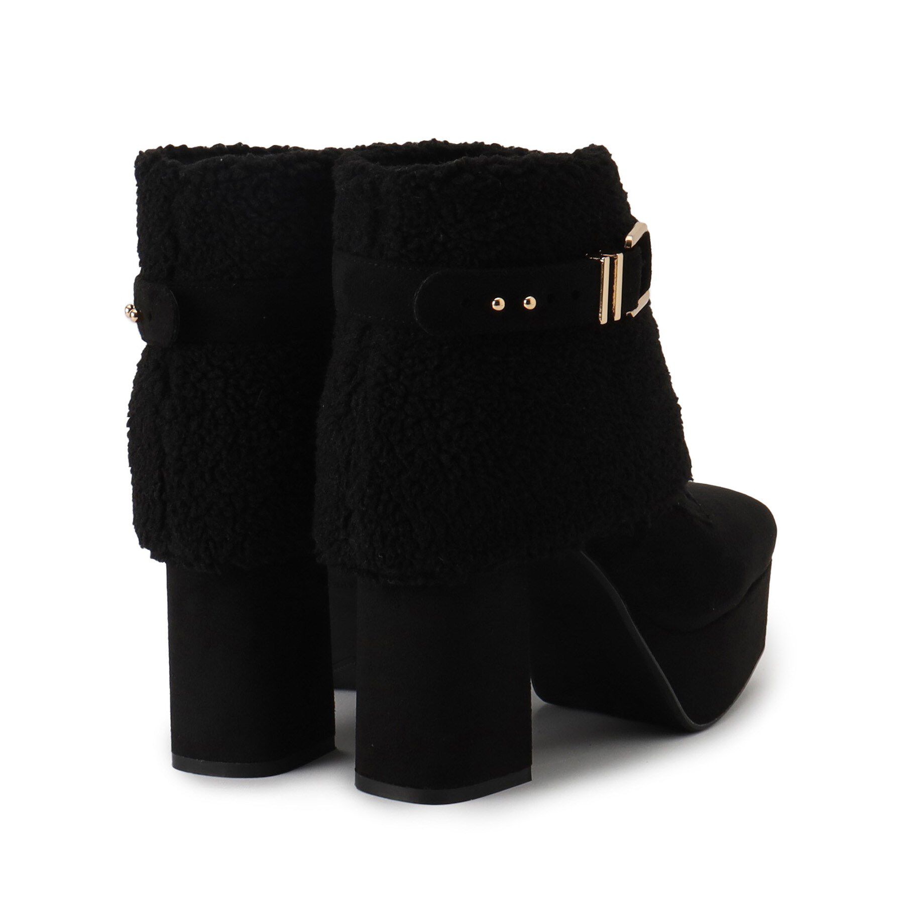 ESPERANZA「【ラク盛り／ショートブーツ】リピーター続出／脚長美脚 3WAYボアレースアップショートブーツ」|ショートブーツ|