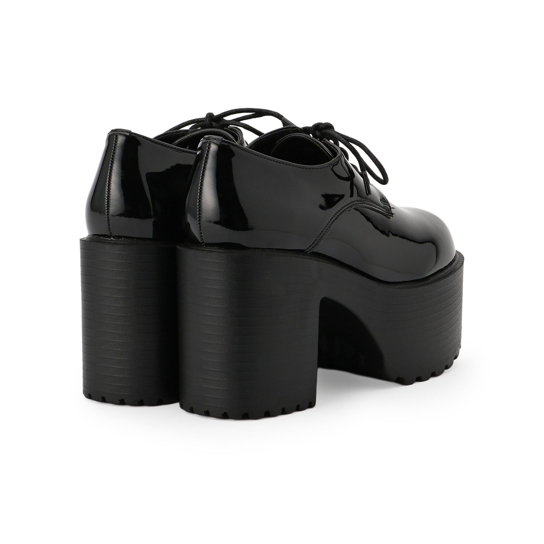 csT&P「厚底レースアップマニッシュパンプス」|パンプス|