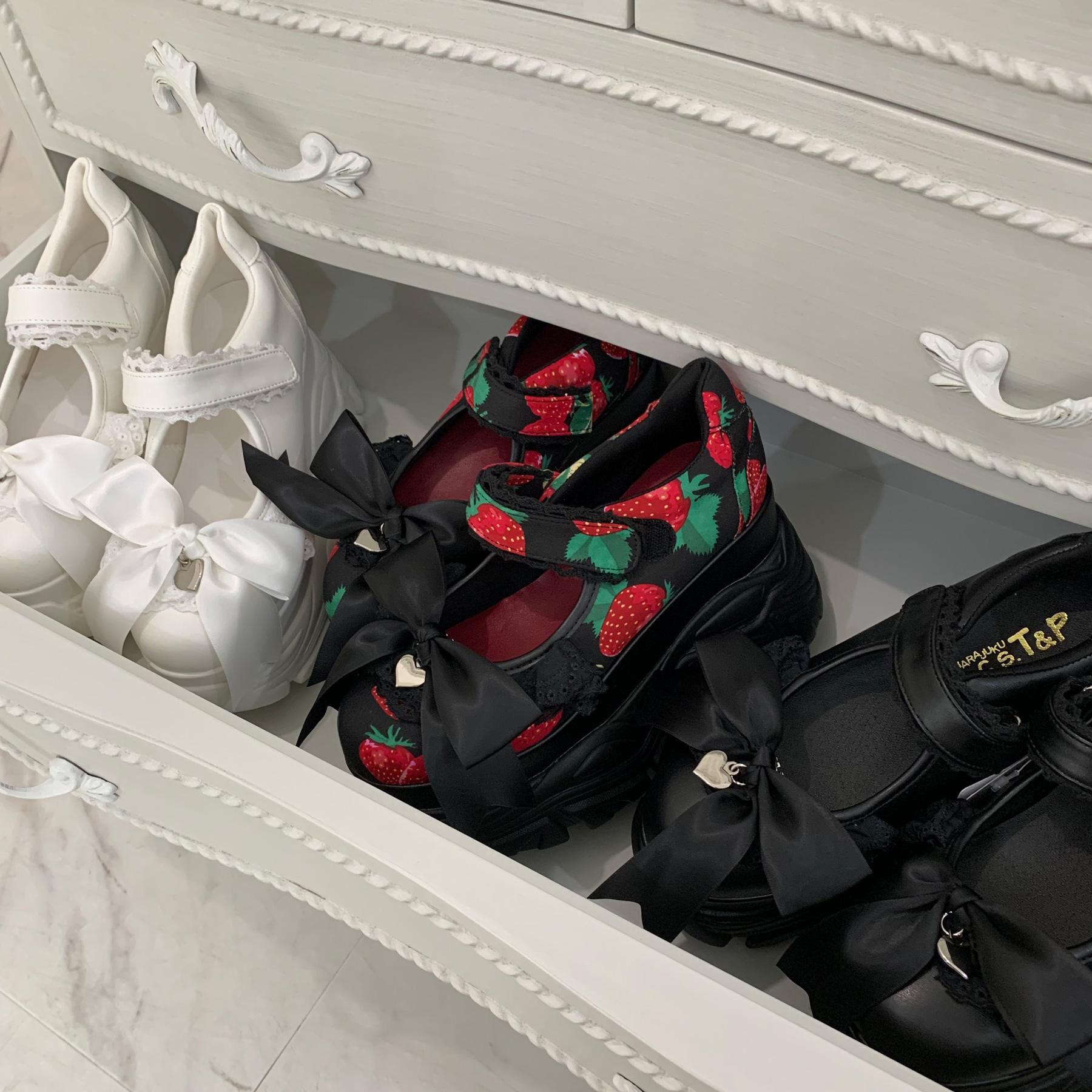 csT&P「夢見るシリーズ厚底2WAYスニーカー」|パンプス|