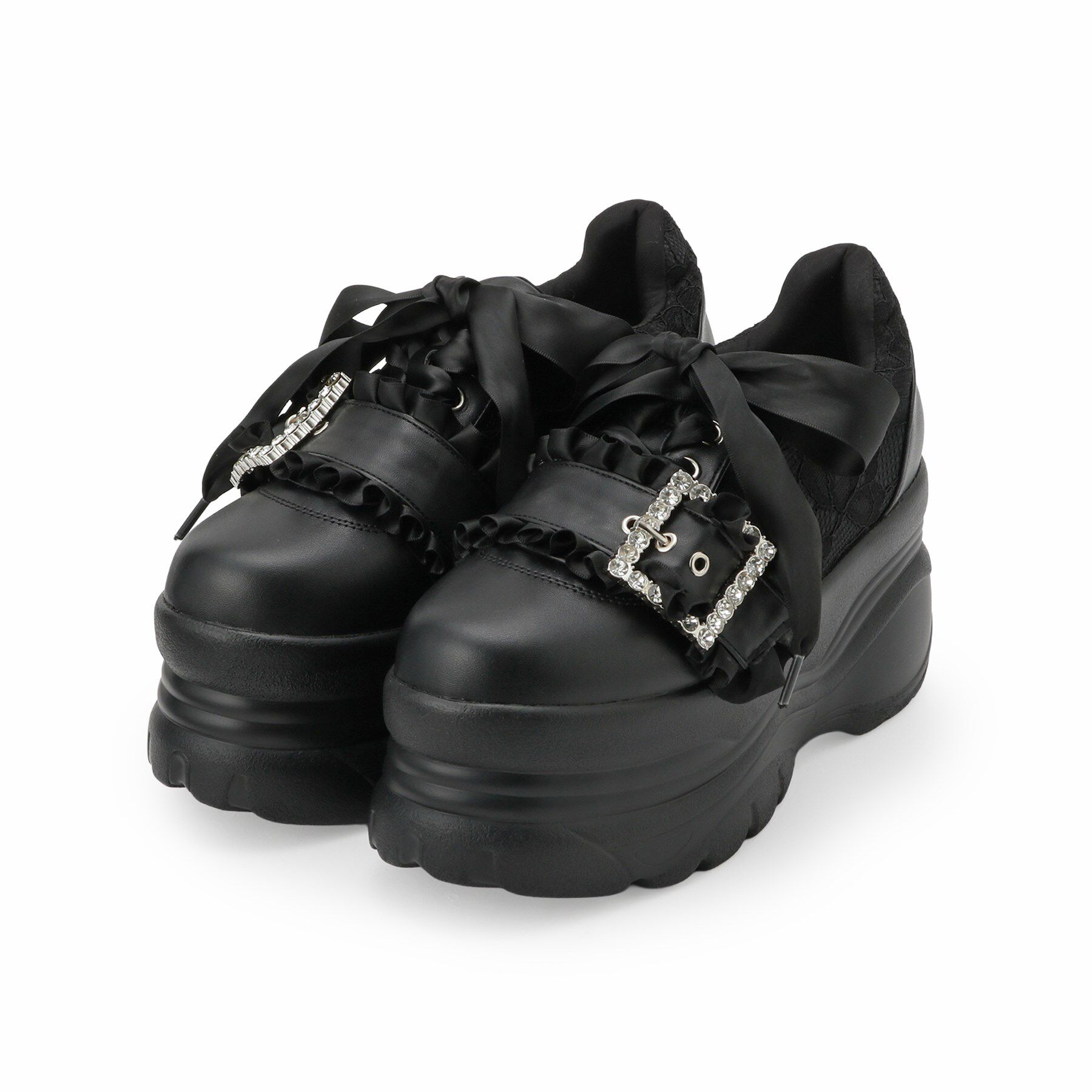 csT&P「夢見るシリーズキラキラ厚底スニーカー」|スニーカー|