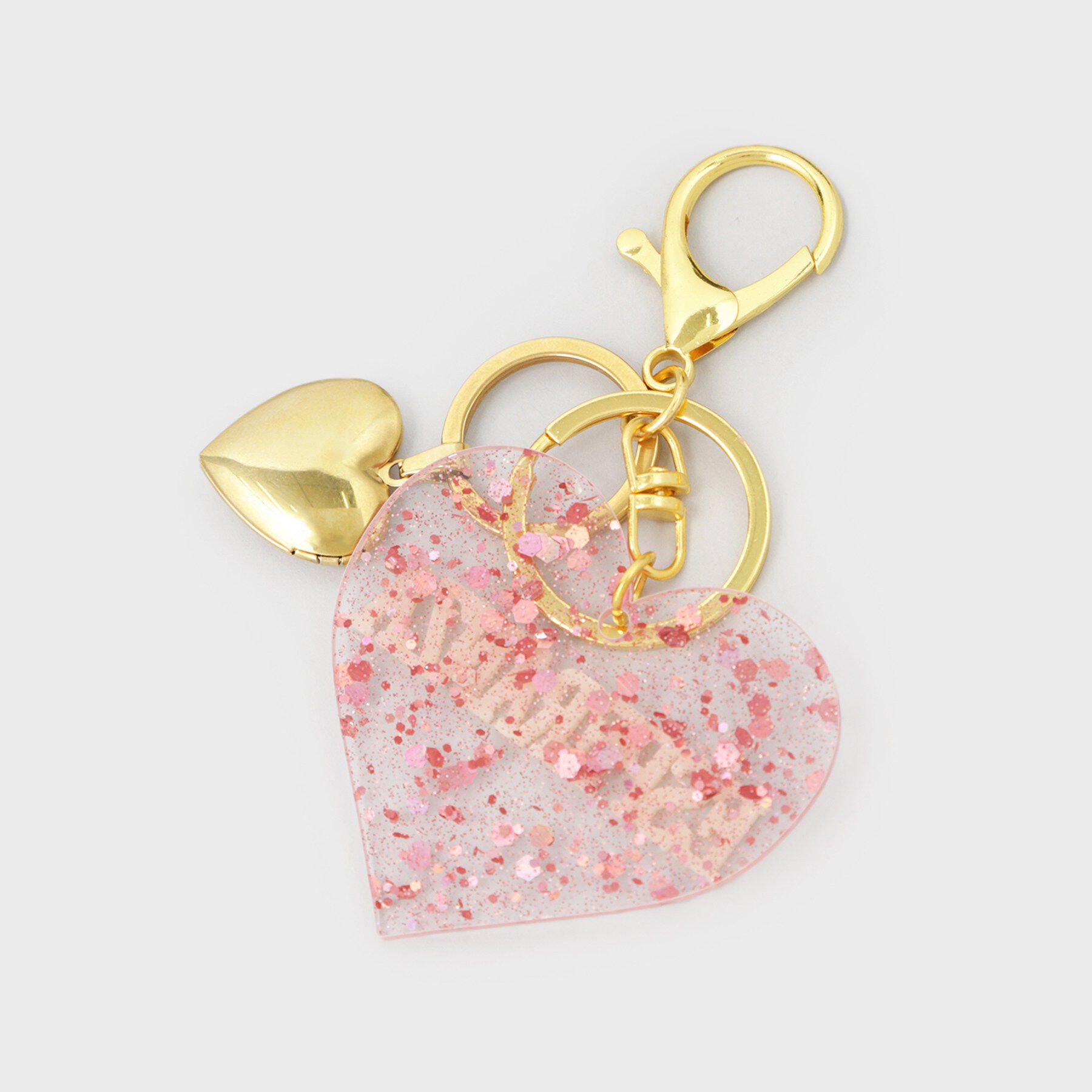 ESPERANZA「ハート型ロケットチャーム」|キーケース|