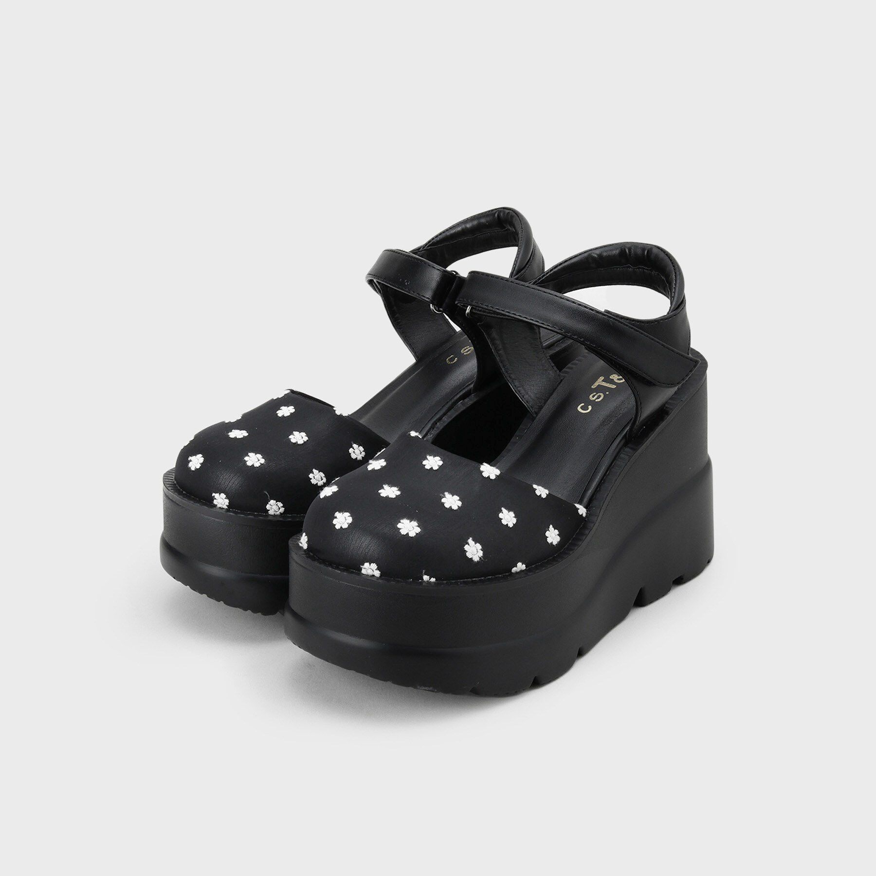 csT&P「厚底ストラップパンプス」|パンプス|