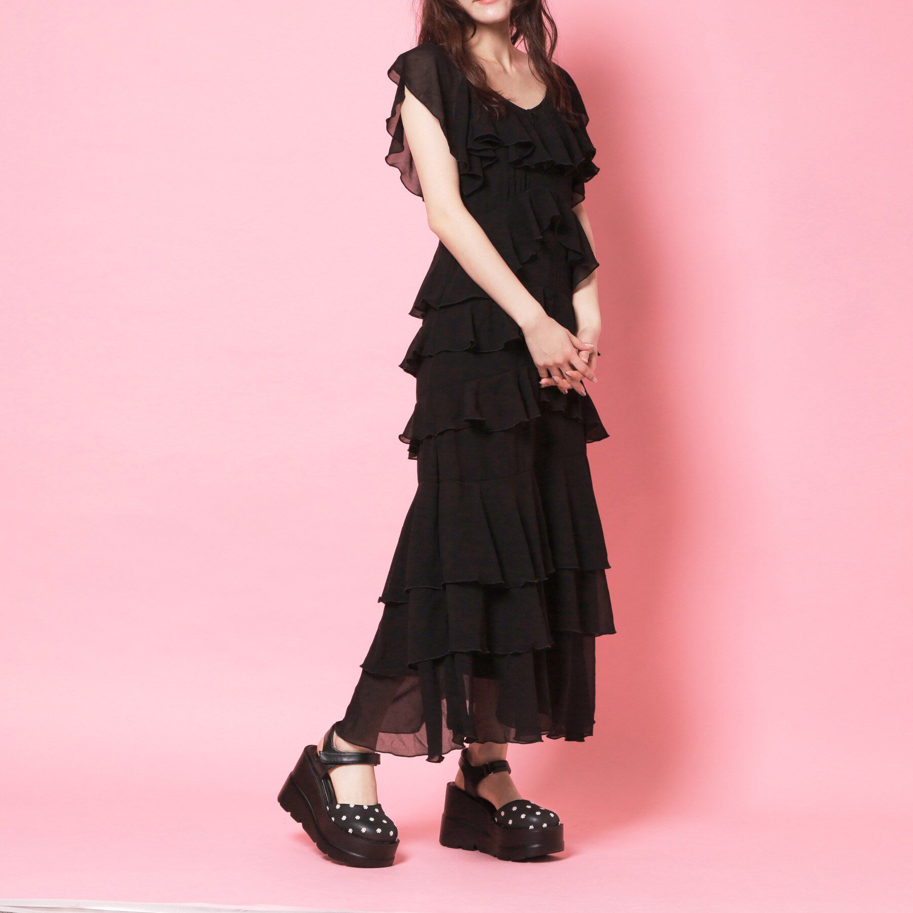 csT&P「厚底ストラップパンプス」|パンプス|